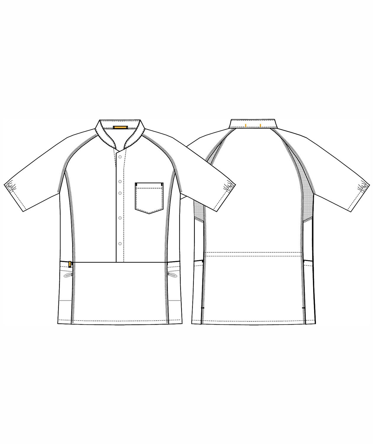 Kentaur halvbusseronne, Bl&aring;/Hvid&nbsp;Stribet, large image number 2