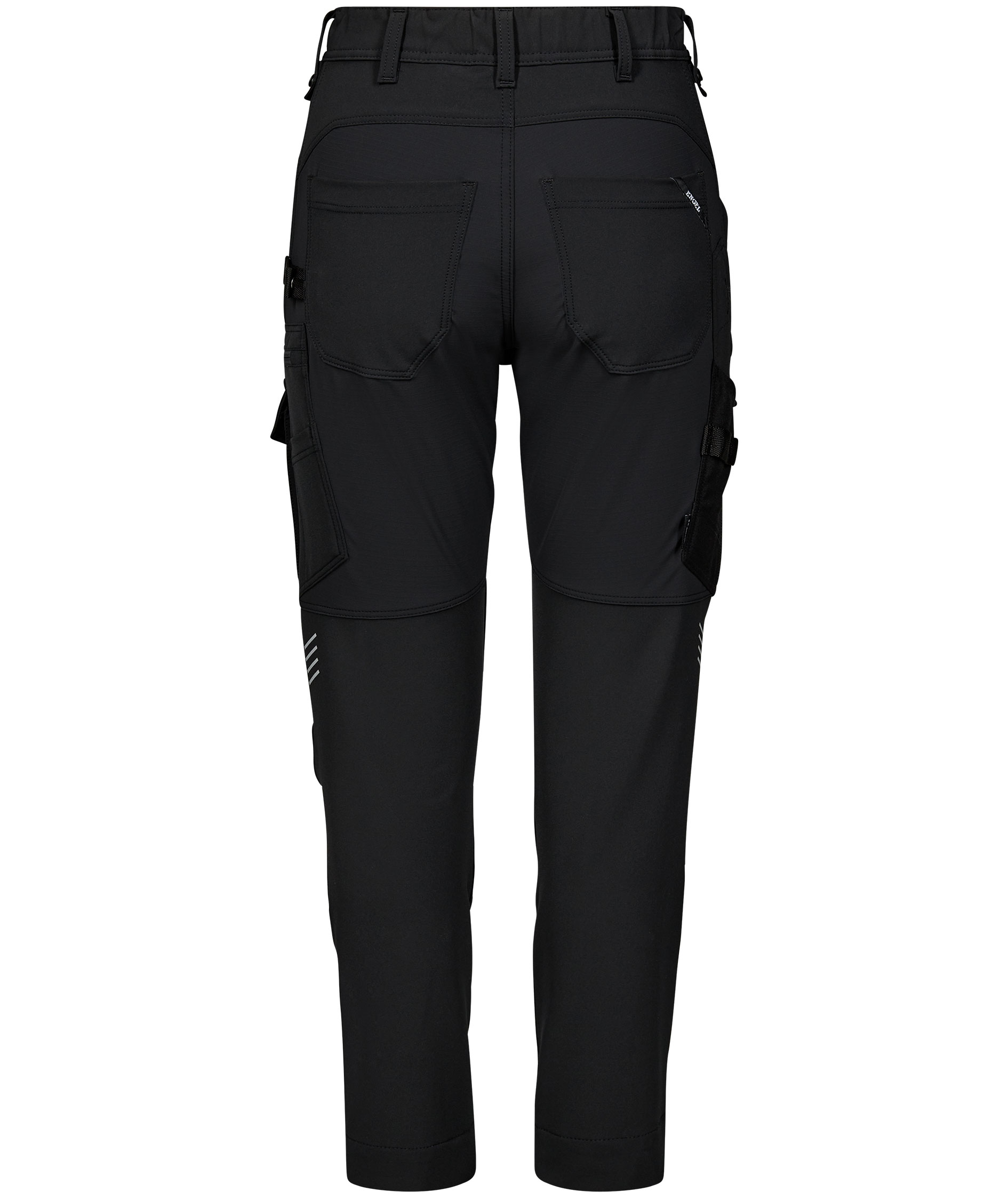 Engel Entire arbetsbyxa full stretch dam, Black, large image number 1