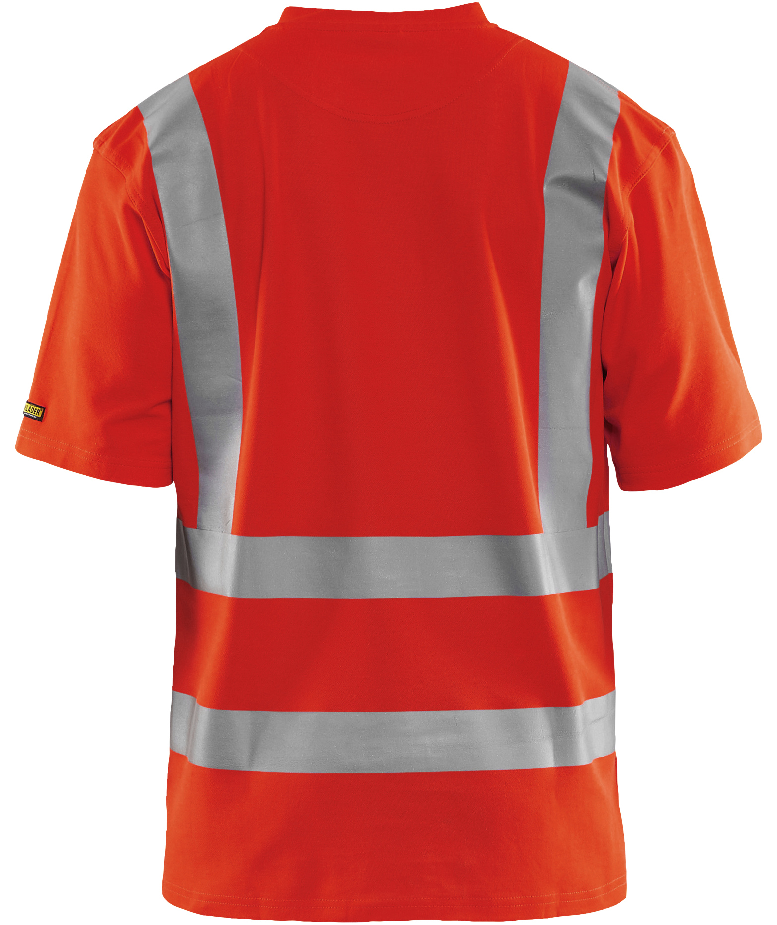 Bl&aring;kl&auml;der UV40+ T-shirt, Hi-Vis R&oslash;d
