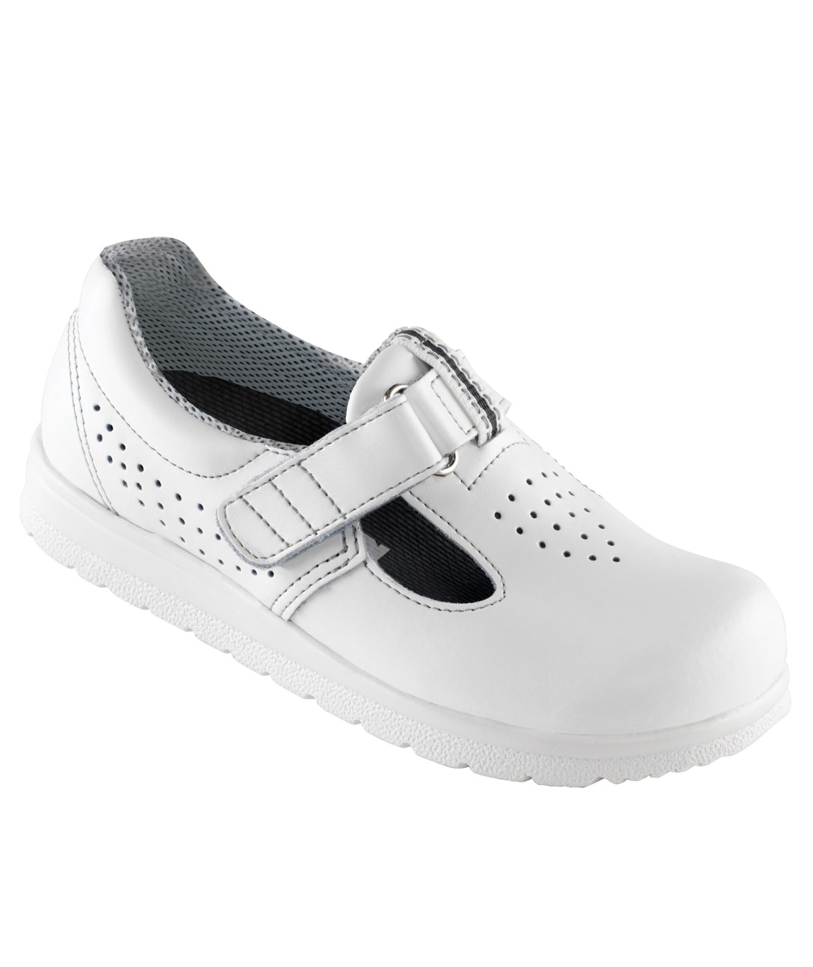 Euro-Dan Classic skyddssandaler S1, Vit