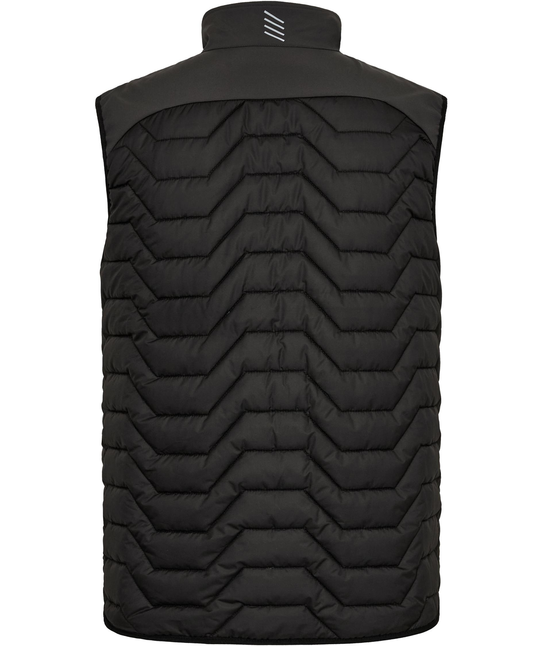 Engel Entire vattert vest, Black/Anthracite Grey, large image number 3