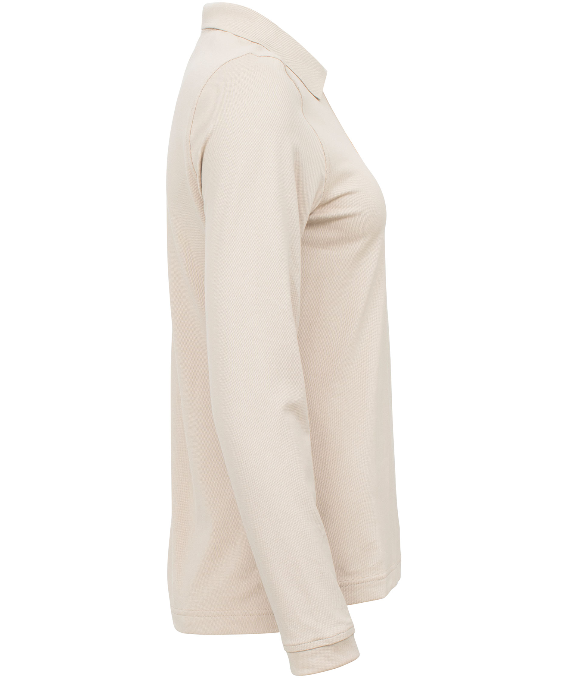 Cutter & Buck Advantage lang&aelig;rmet dame polo T-shirt, Beige, large image number 3