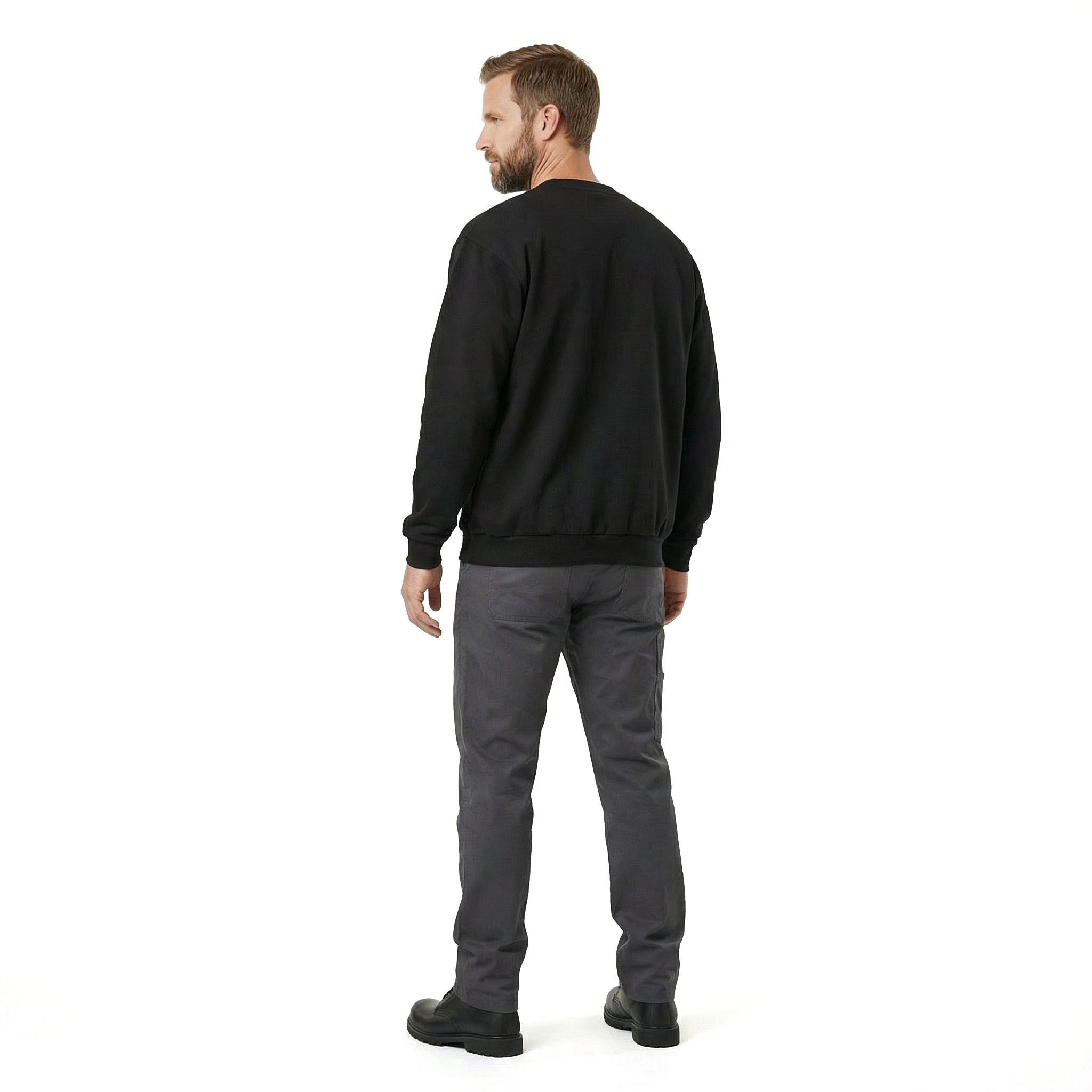 ID Classic Game Sweatshirt, Svart, large image number 3