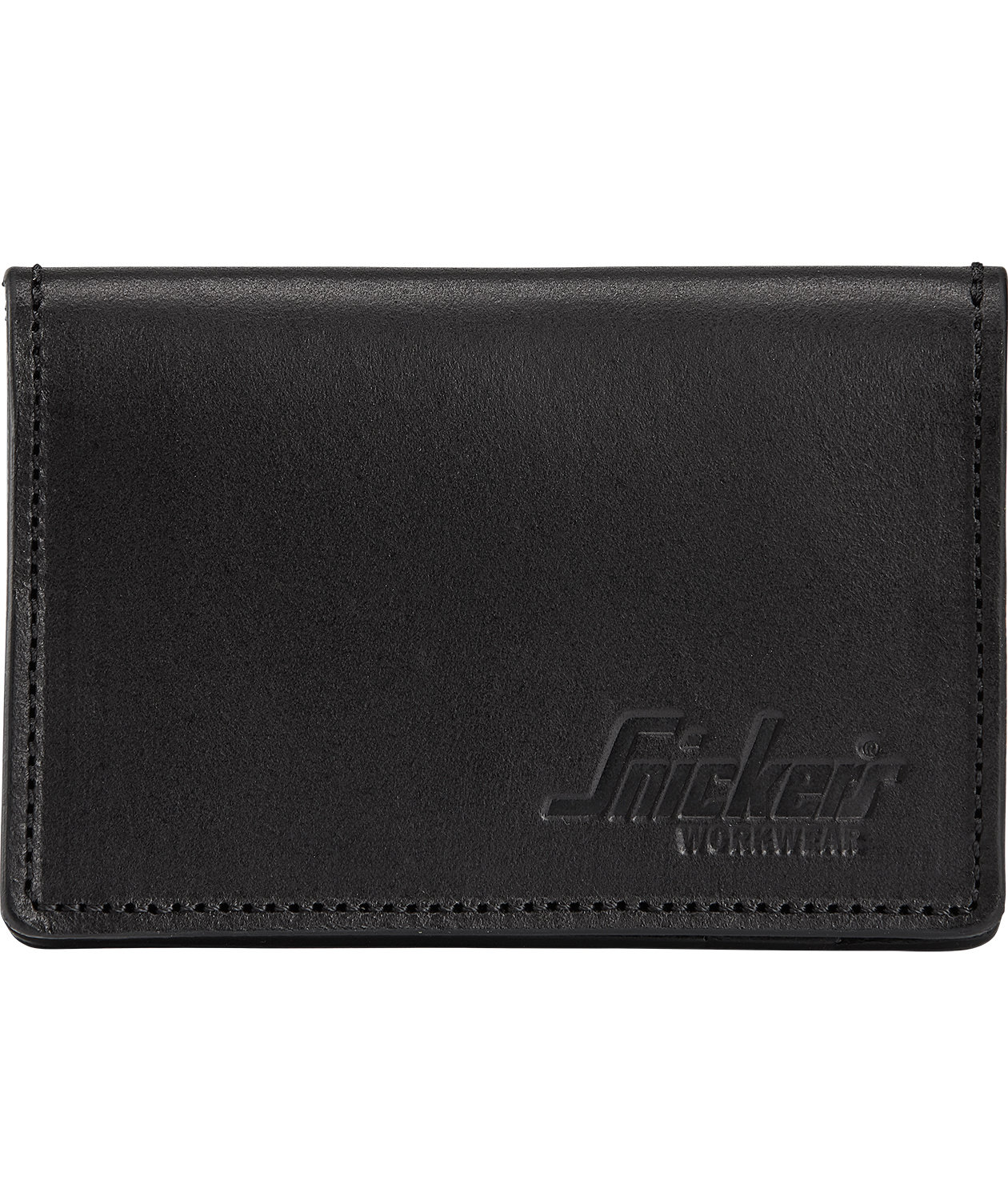 Snickers l&aelig;der kortholder, Sort