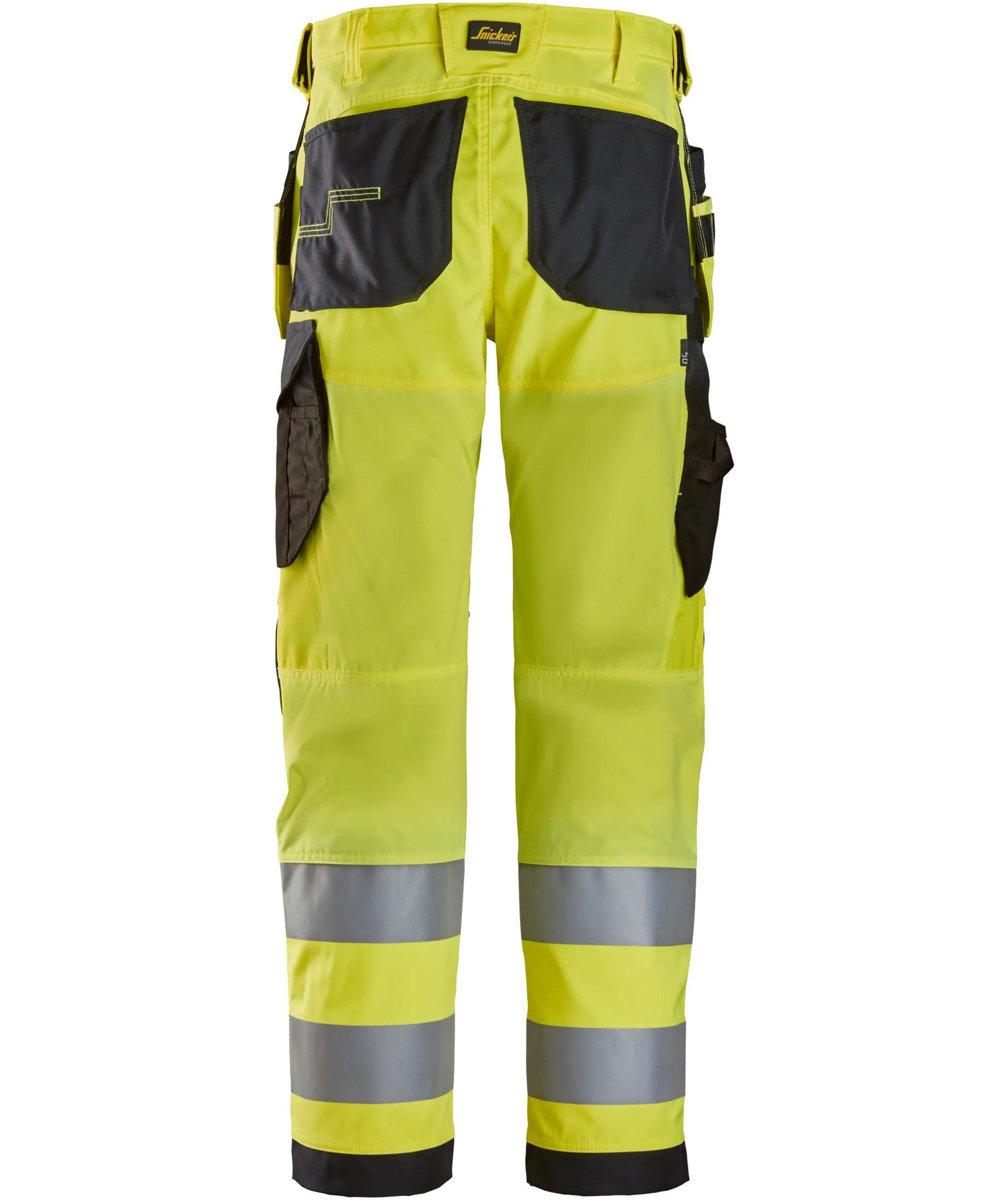 Snickers Handwerkerhose 6238, Hi-vis Gelb/Schwarz, large image number 1