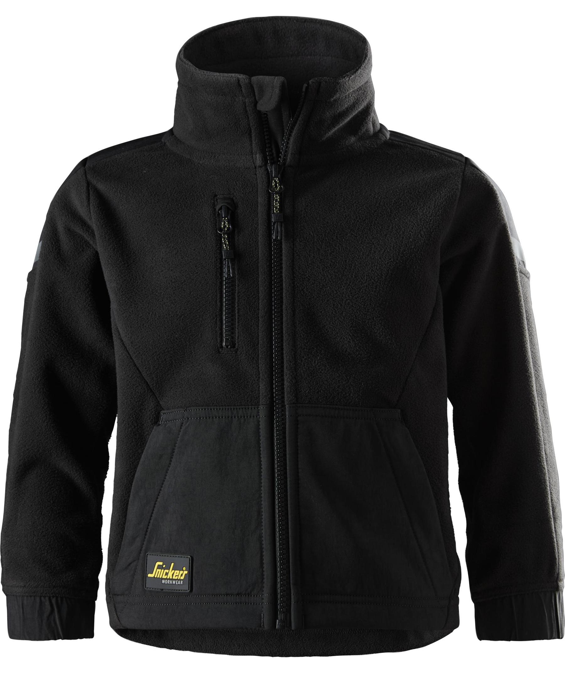 Snickers fleecejakke for barn 7511, Black