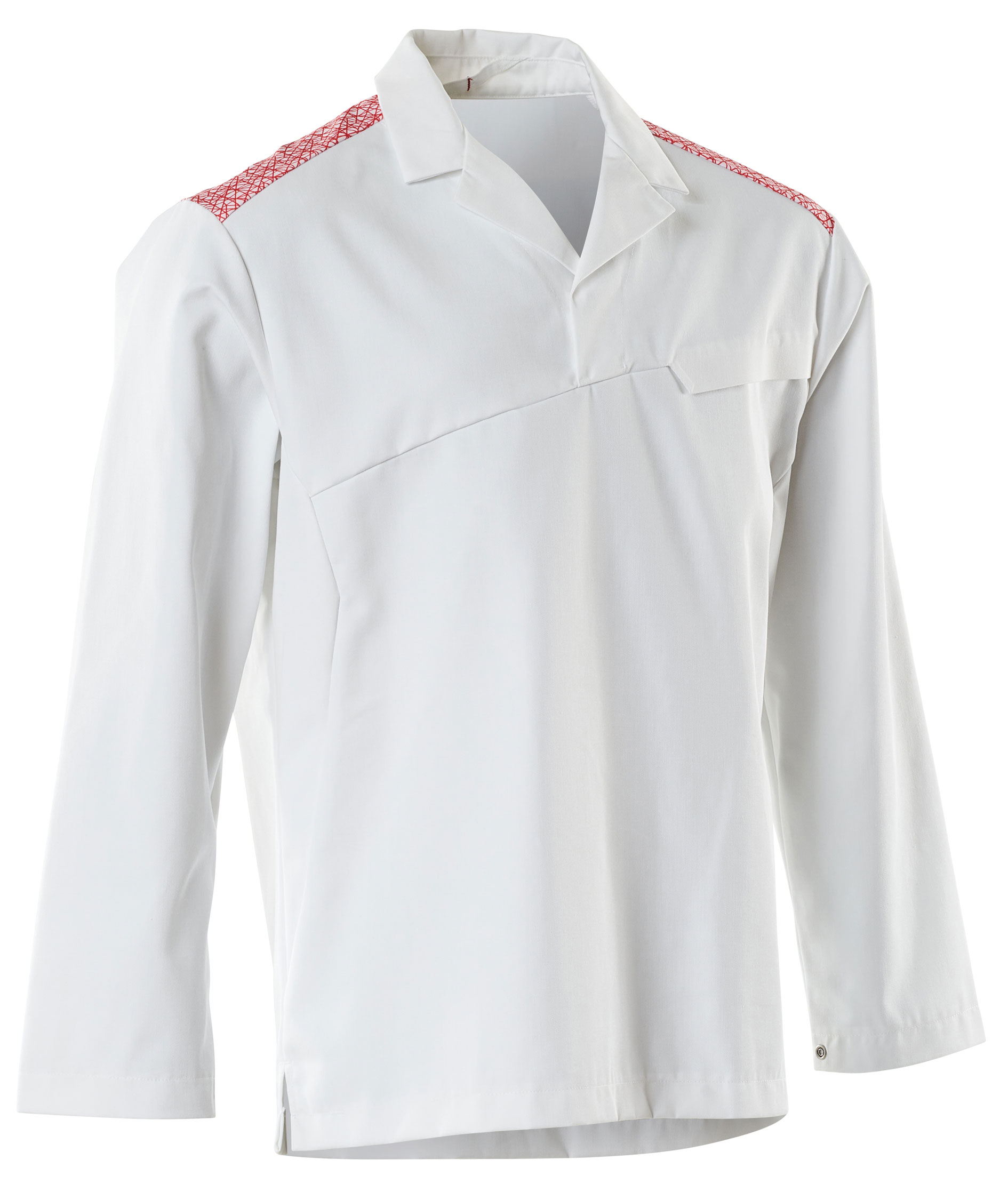 Mascot Food & Care HACCP-approved smock, White/Signalred, large image number 3