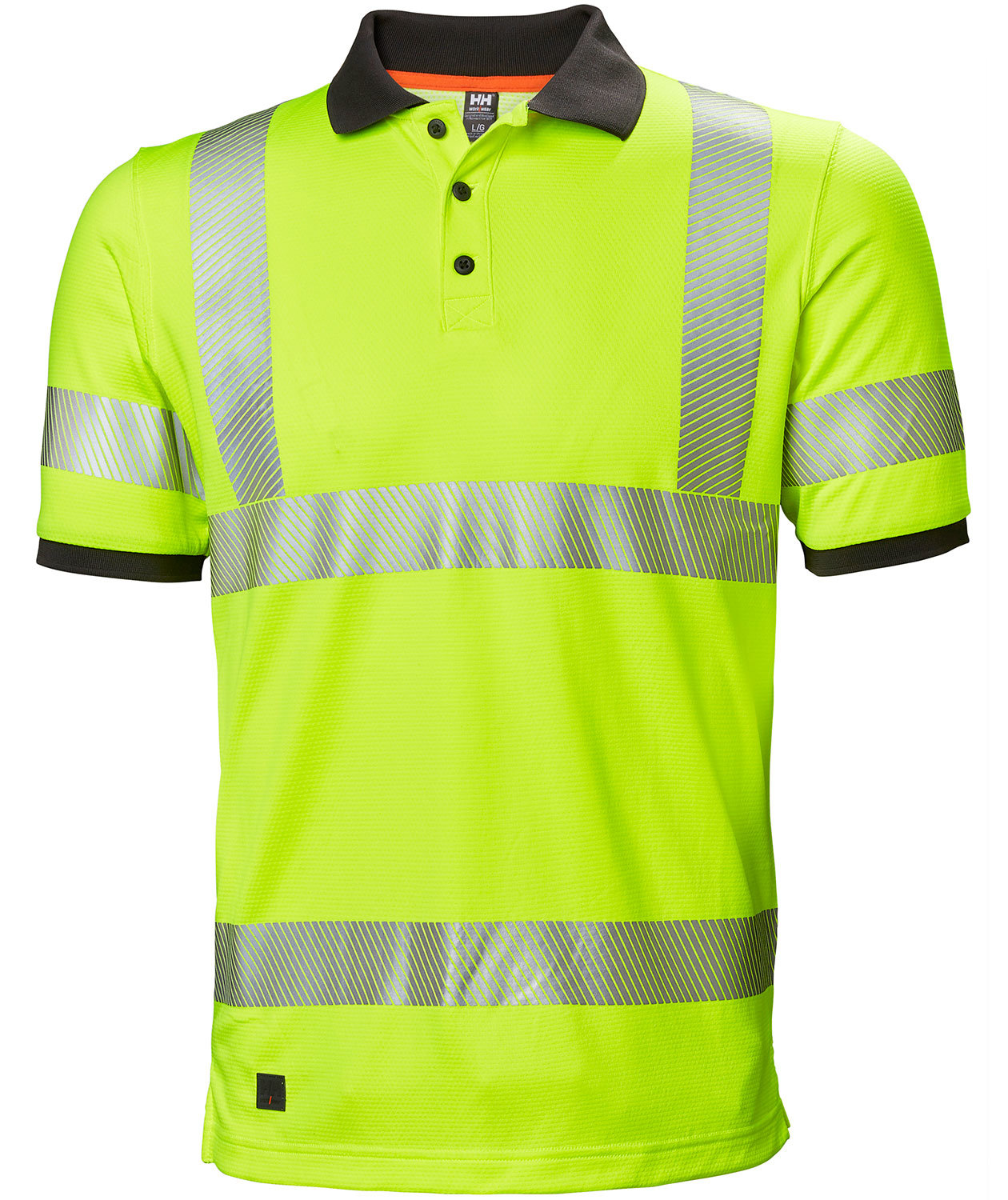 Helly Hansen Lifa Active polo T-shirt, Hi-Vis&nbsp;Gul, large image number 0
