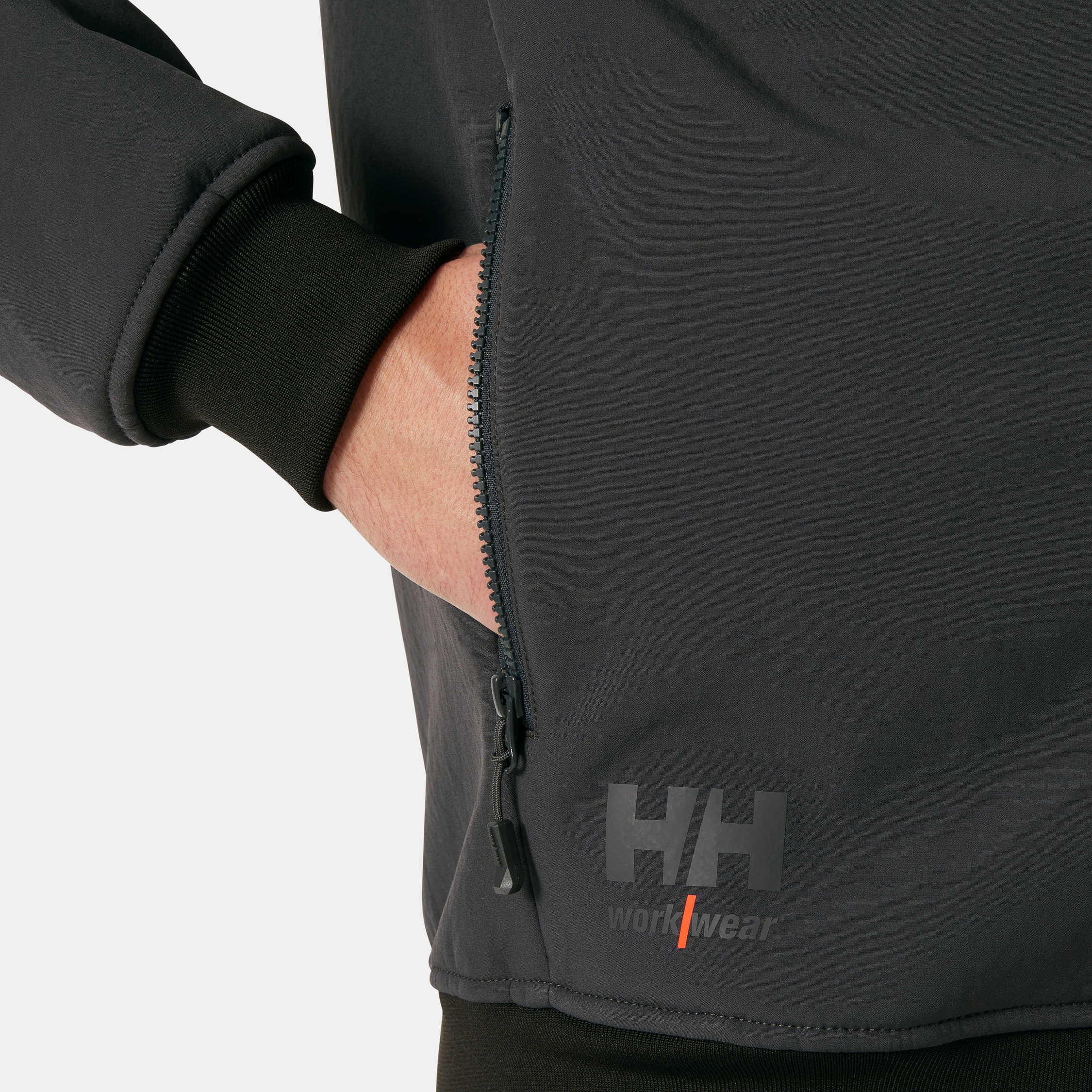 Helly Hansen Oxford softshell vinterjacka, Black/Ebony, large image number 7