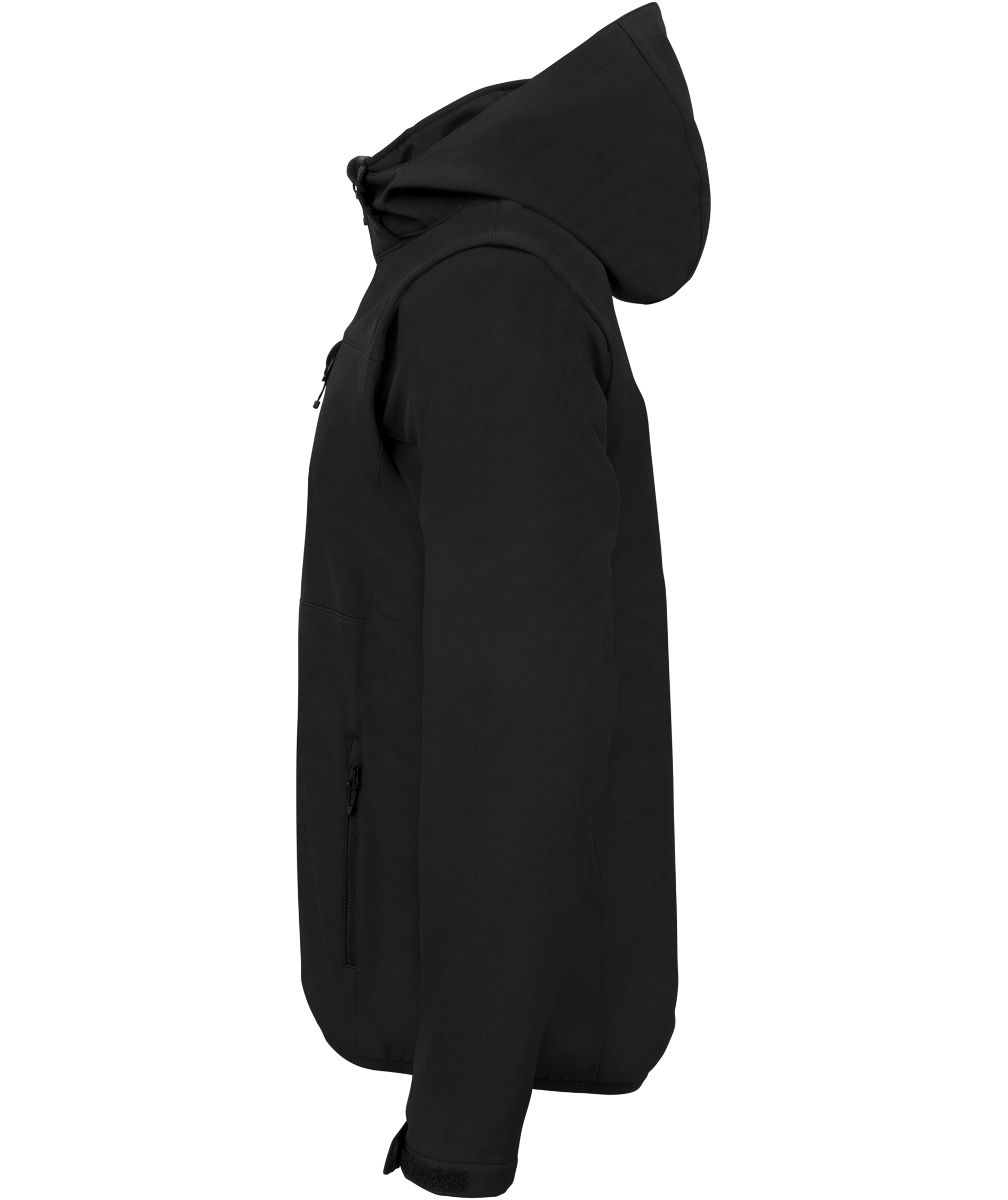 Clique Classic 2-in-1 Softshelljacke, Schwarz, large image number 3