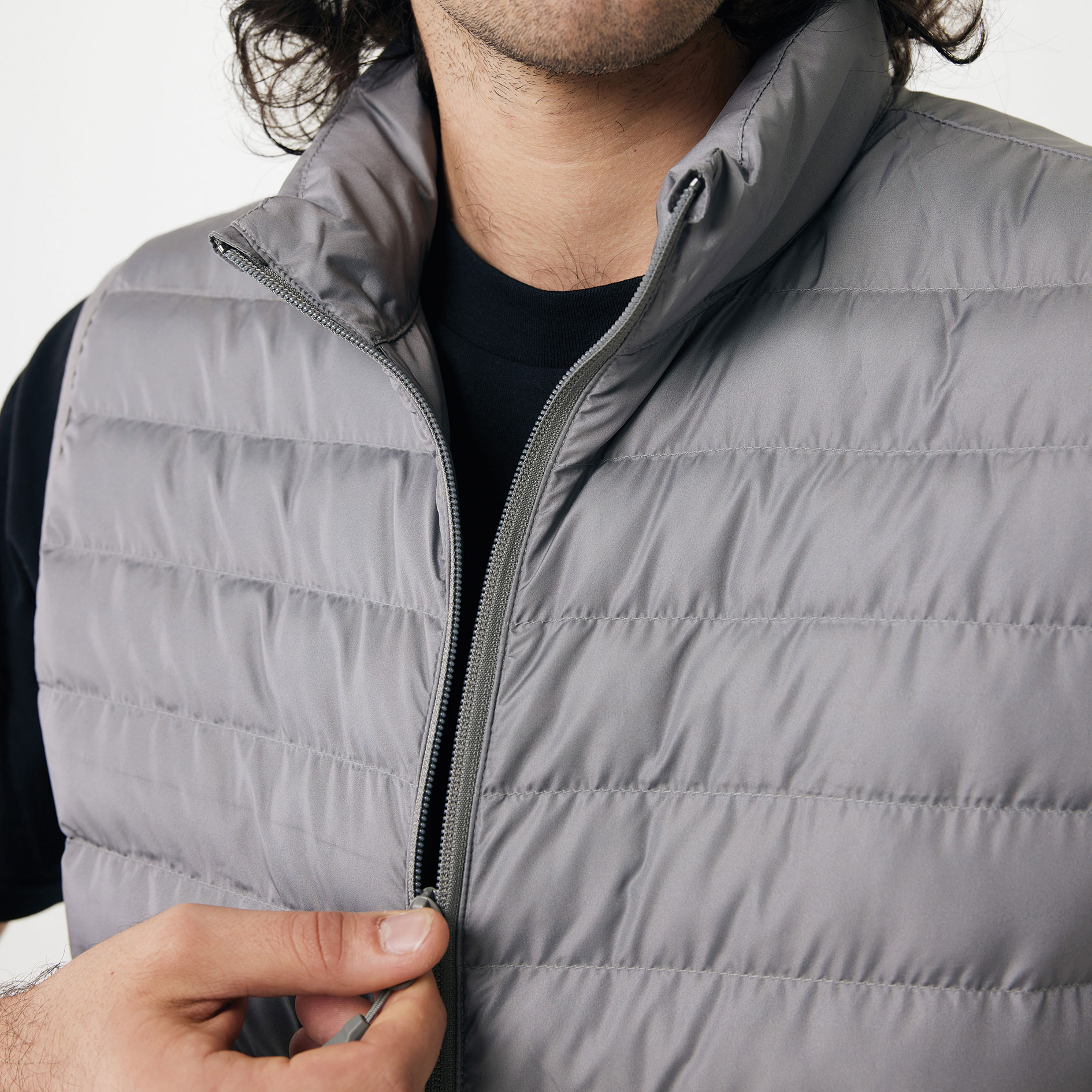 Iqoniq Meru vest, S&oslash;lvgr&aring;, large image number 4