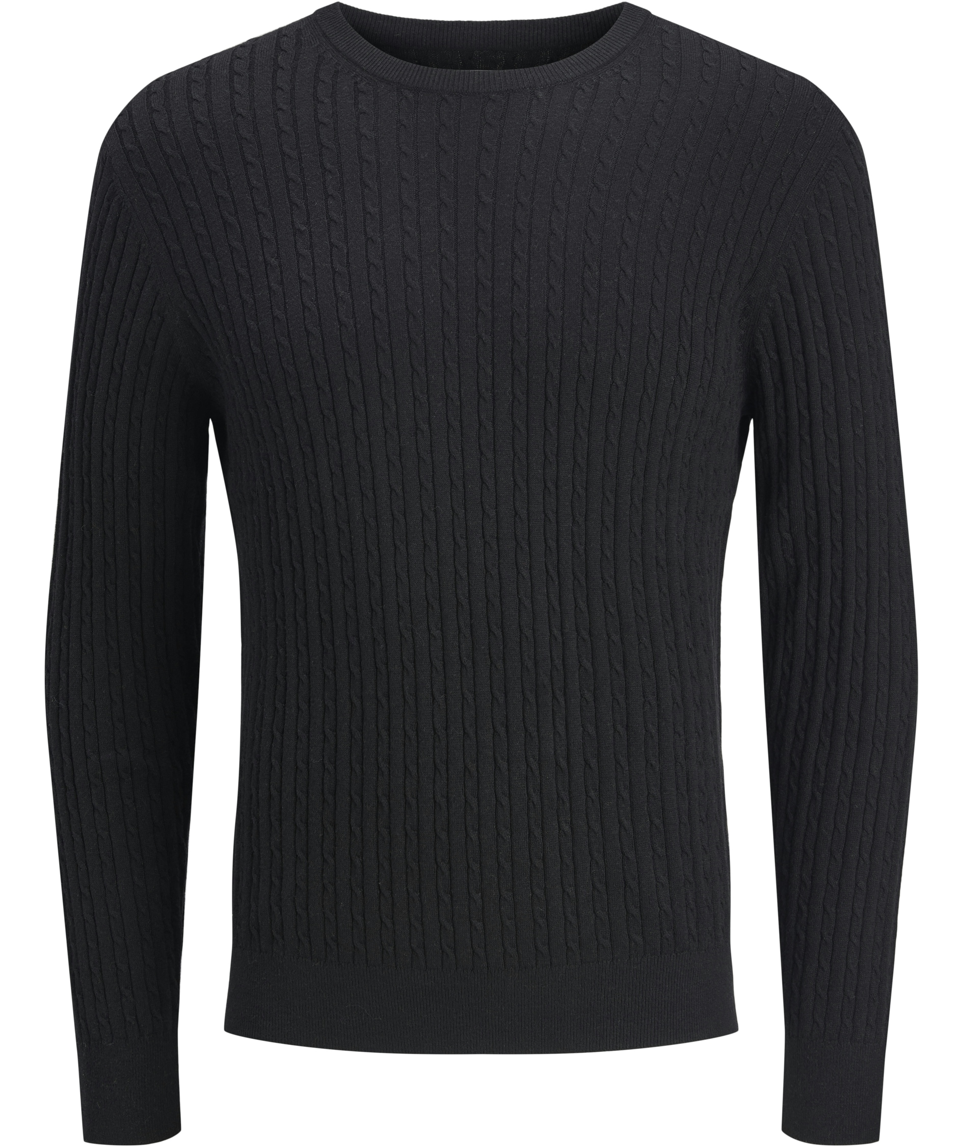 Jack & Jones JJEEMIL stickad tr&ouml;ja, Black