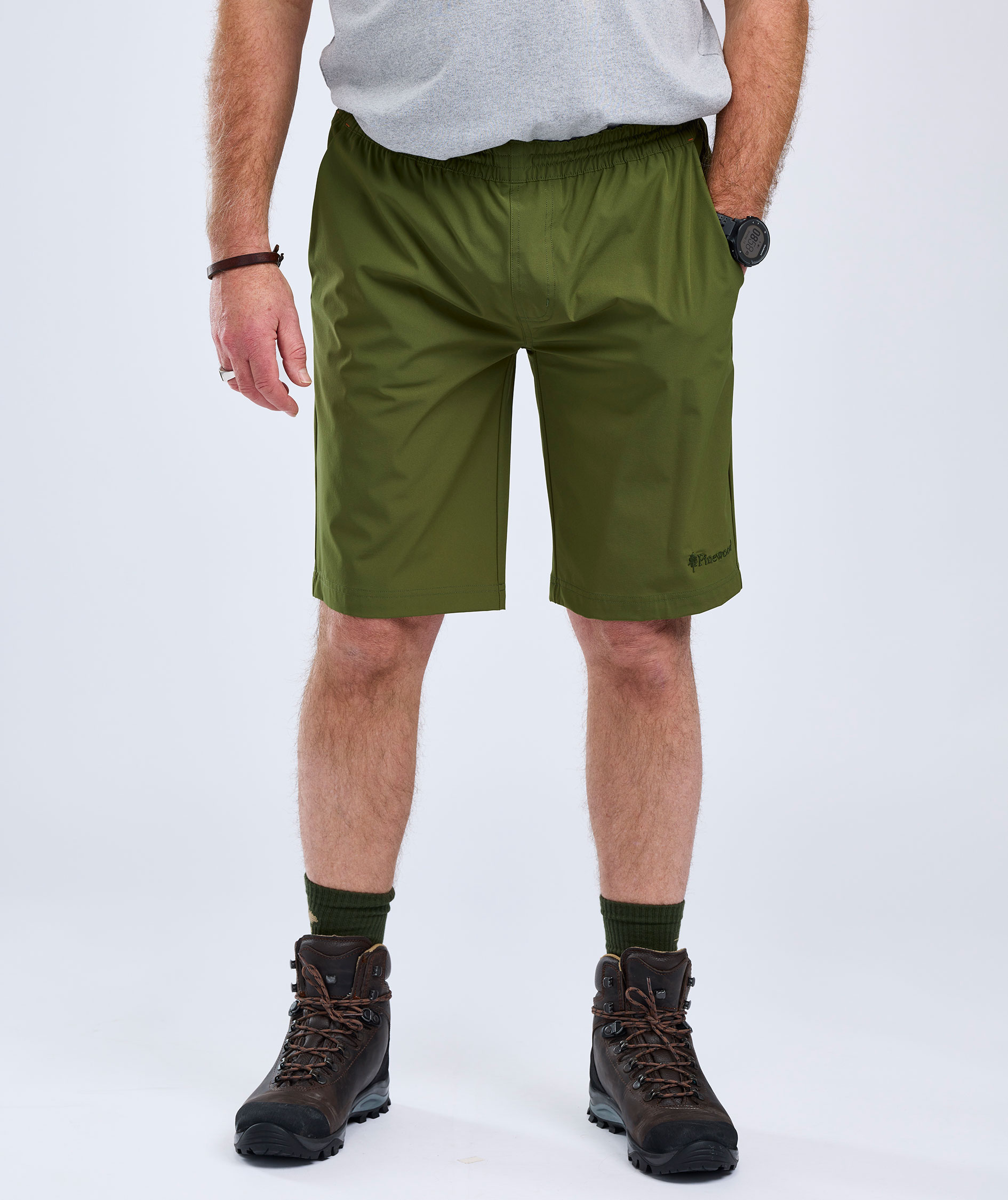 Pinewood Finnveden Sports Light shorts, Pine green