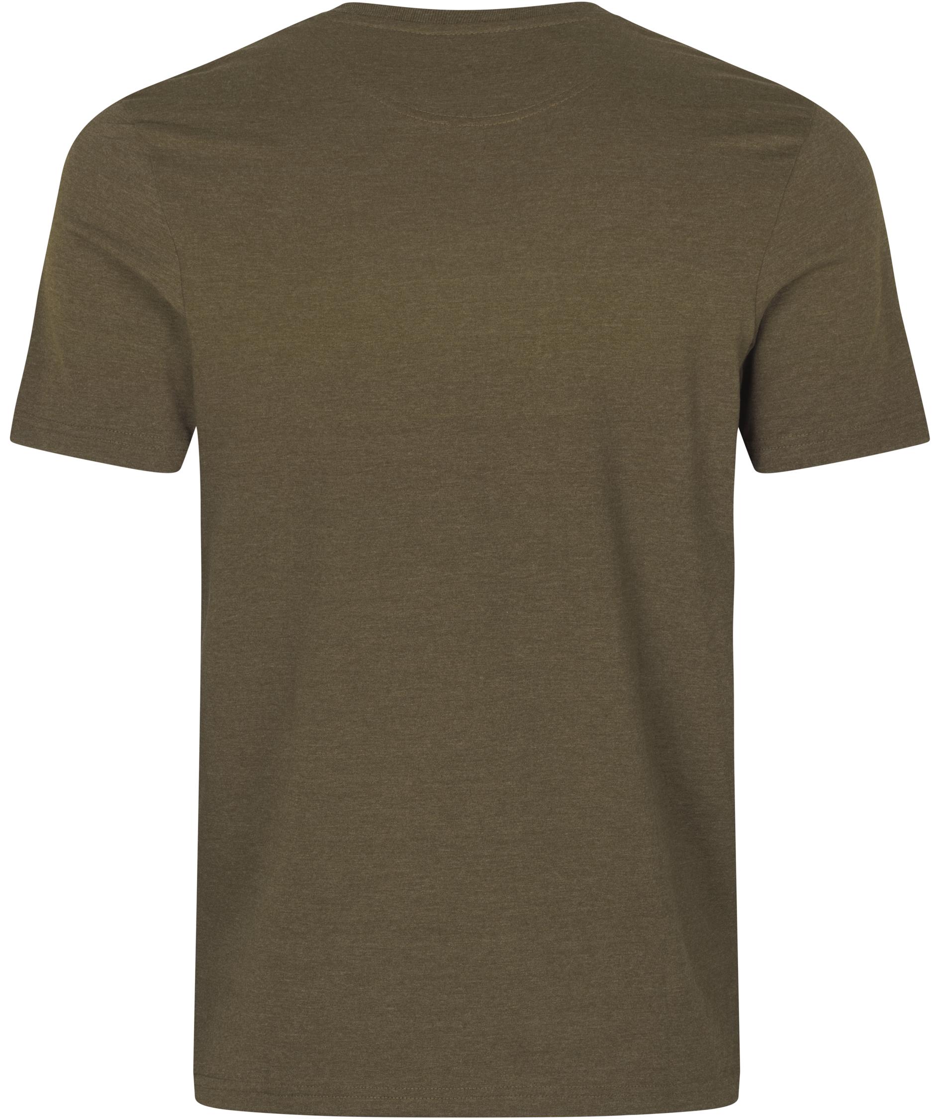 Seeland Bird Lover T-shirt, Dark olive melange, large image number 2