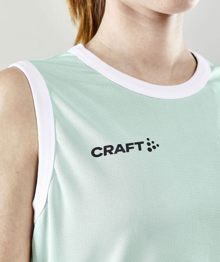 Craft Progress Wende Damen Tank Top, Team green/white, large image number 3
