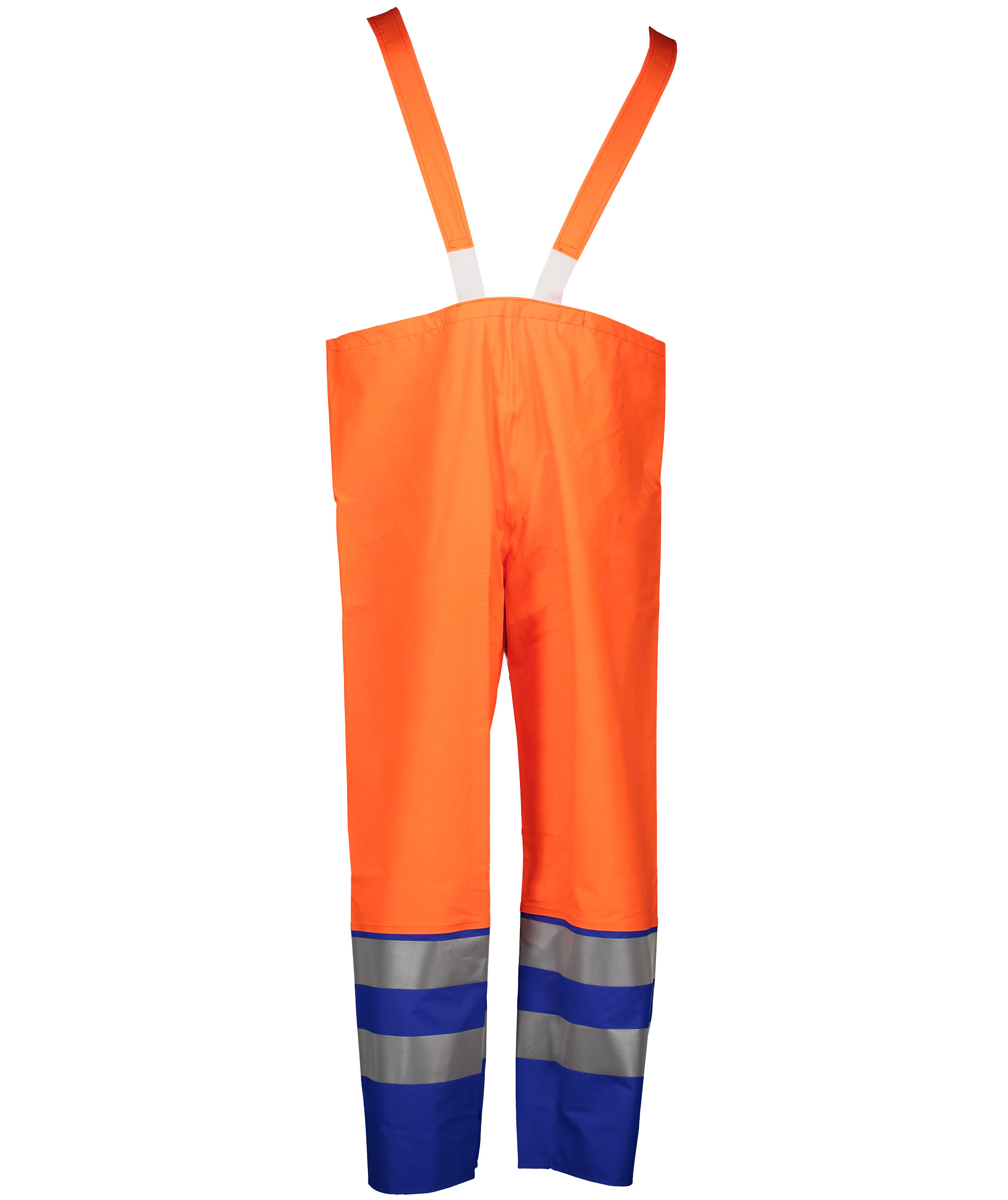 Abeko Atec regnoveralls, Hi-Vis Orange/Kongebl&aring;, large image number 1
