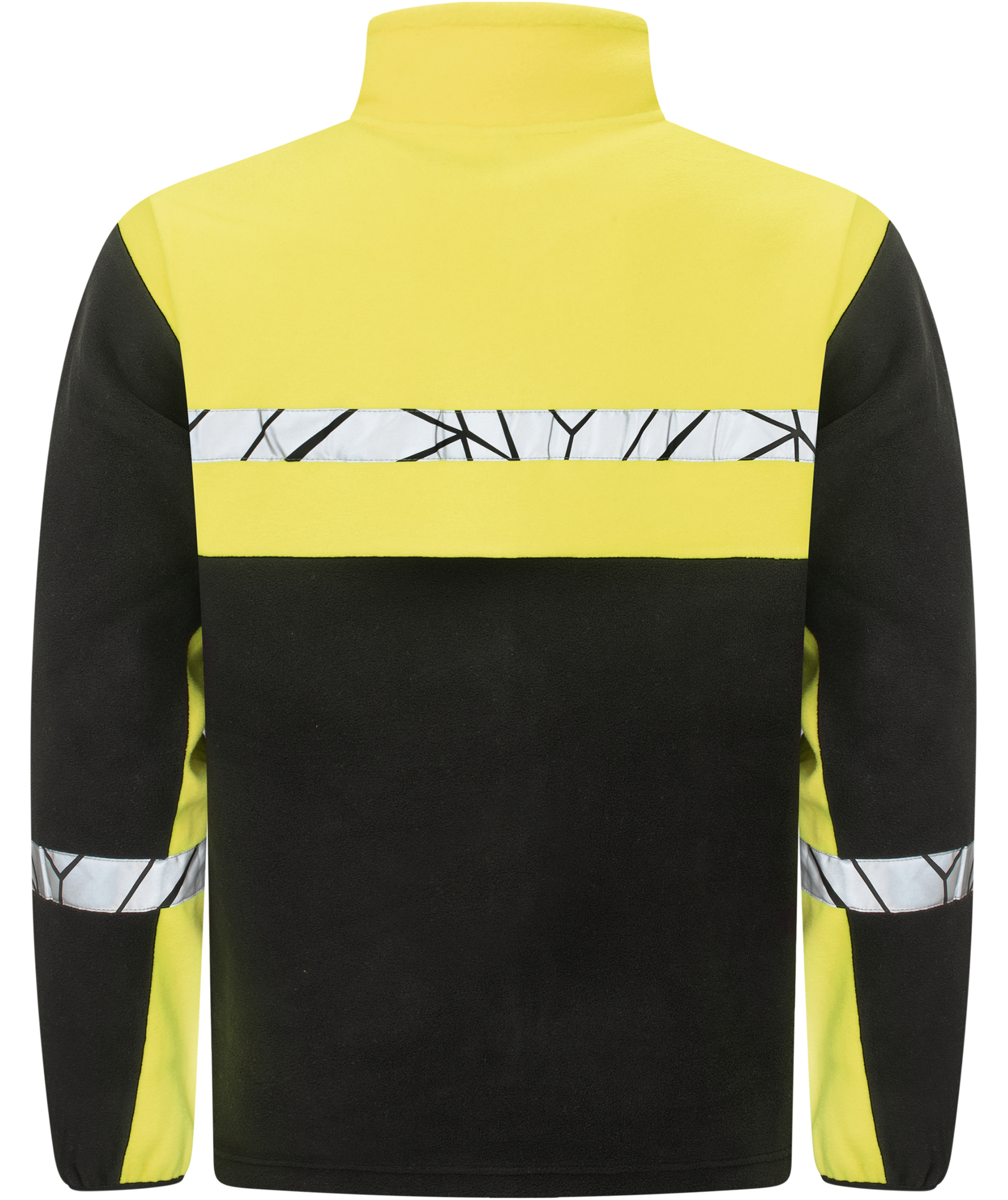 ProJob fleece jacket 7300, Black/Yellow, large image number 2