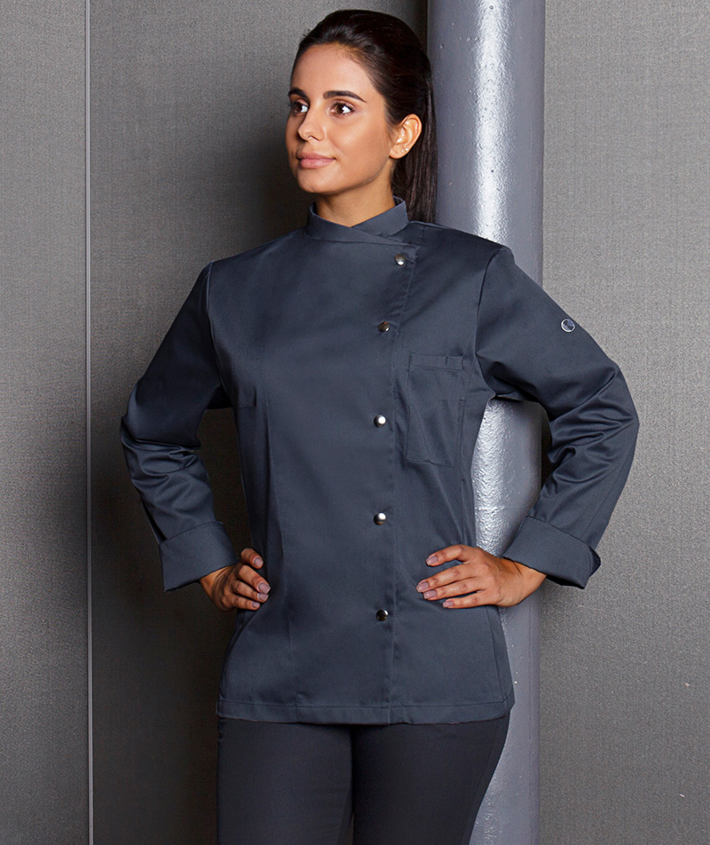 Karlowsky Larissa kockjacka dam, Antracit, large image number 1