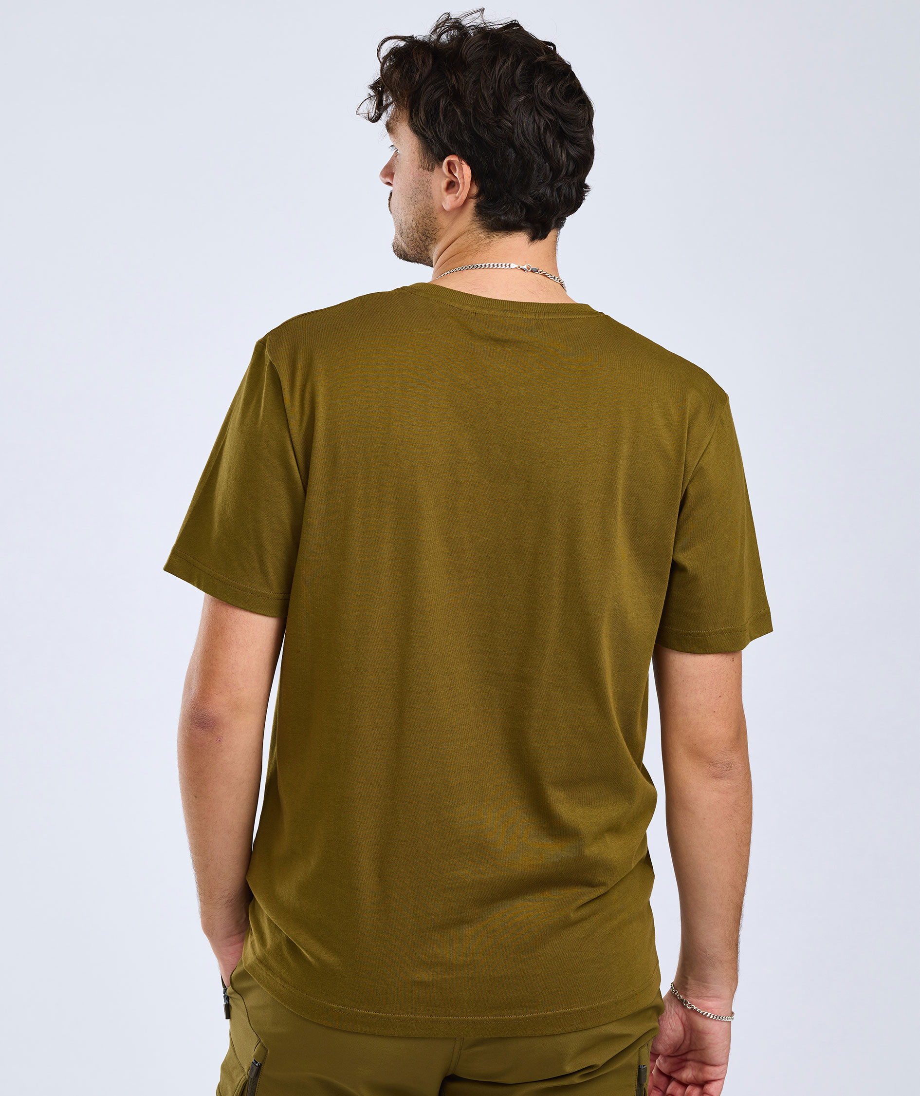 Pinewood Moose T-shirt, Hunting Olive, large image number 2