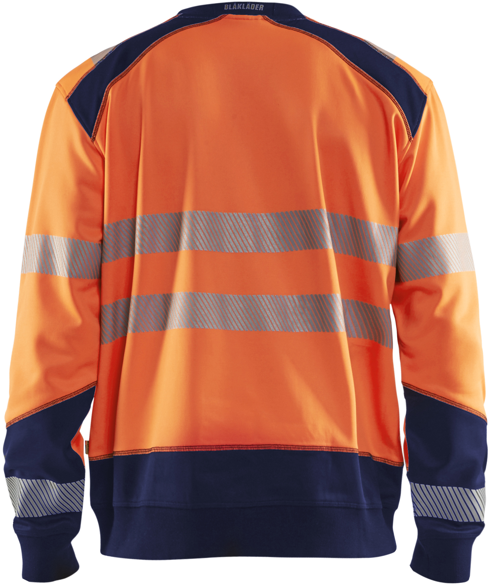 Bl&aring;kl&auml;der sweatshirt, Hi-vis Orange/Marine, large image number 1