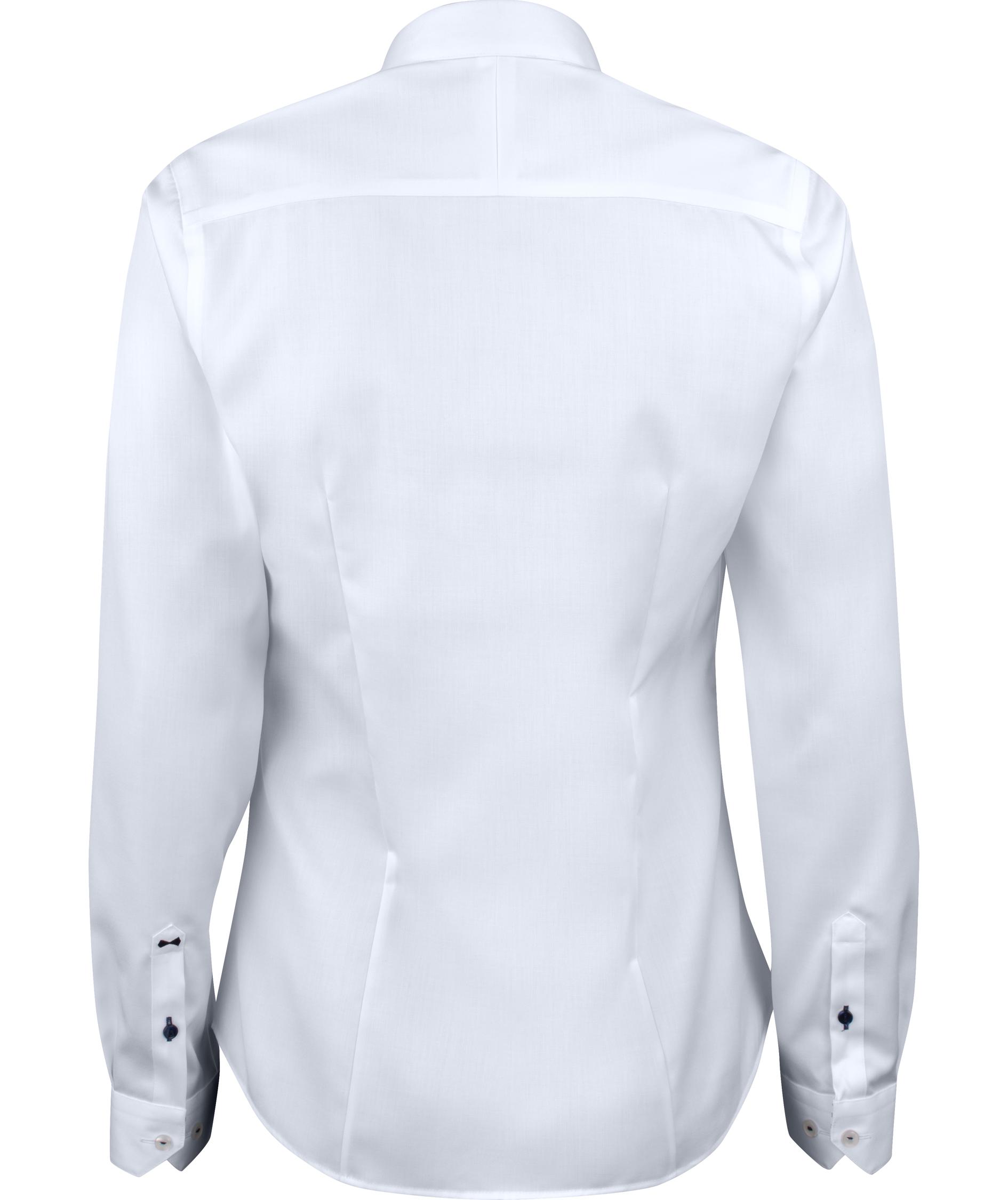 J. Harvest & Frost Twill Red Bow 122 lady fit skjorta