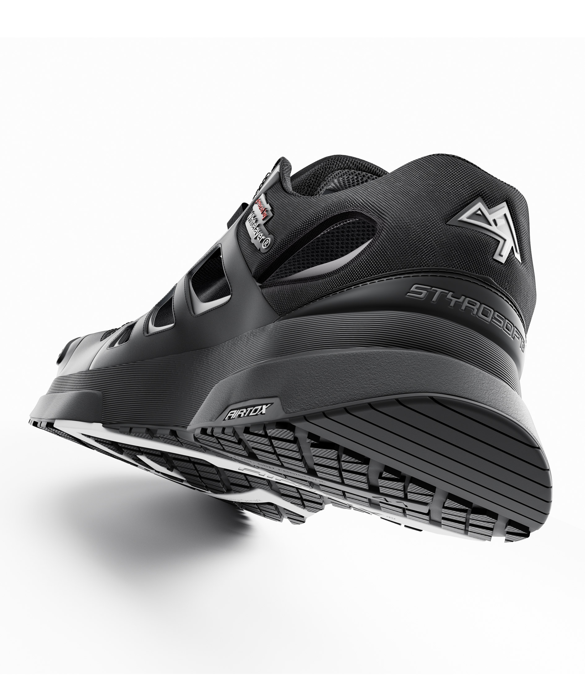 Airtox FS22 sikkerhedssandaler S1P, Sort, large image number 14