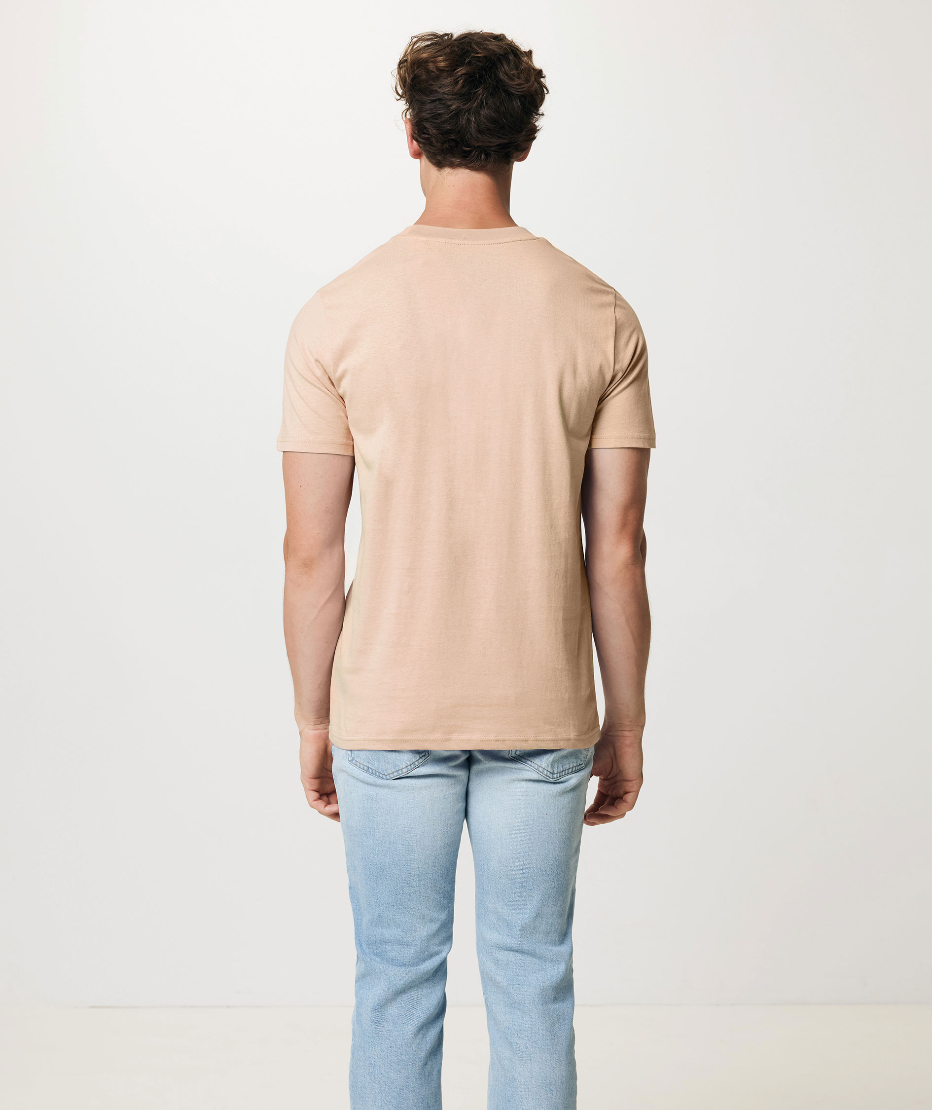 Iqoniq Brett T-shirt, Peach Nectar, large image number 3