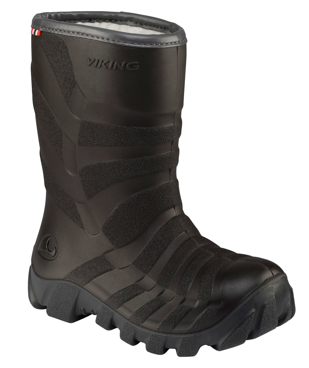 Viking Ultra 2.0 vinterst&ouml;vlar till barn, Svart/Gr&aring;