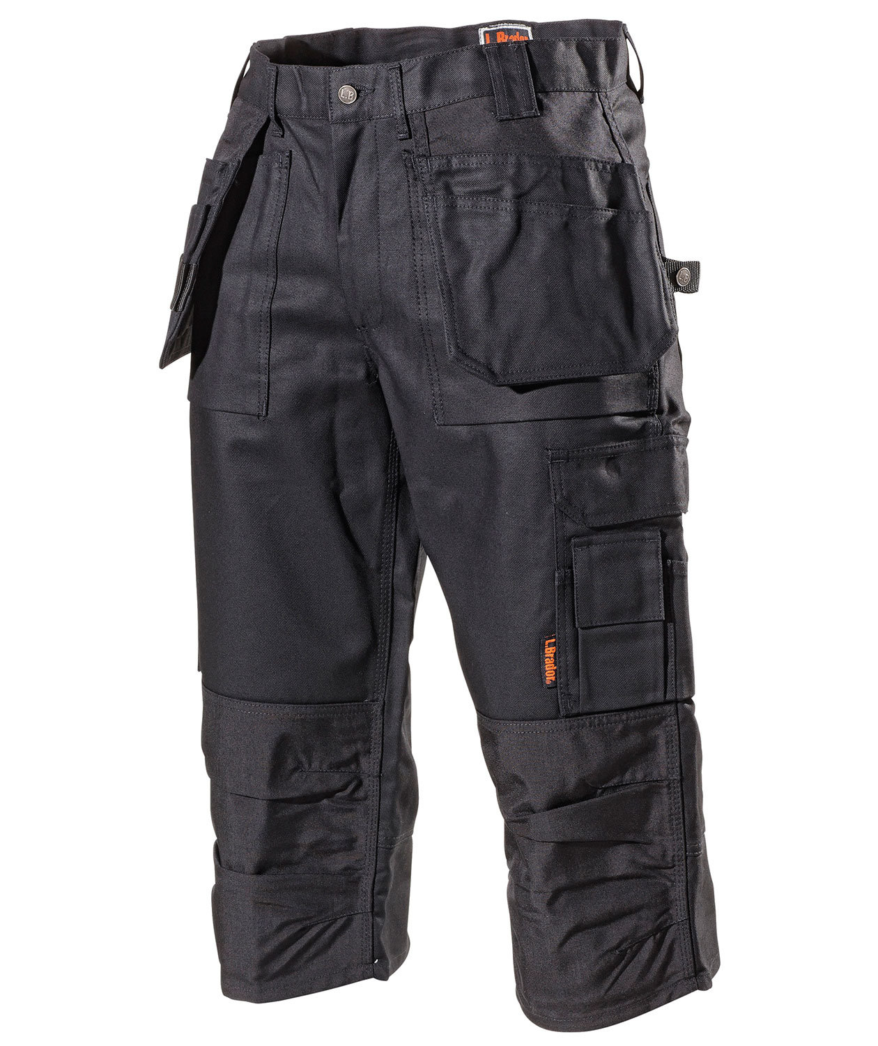 L.Brador hantverkspiratbyxa dam 121B, Svart