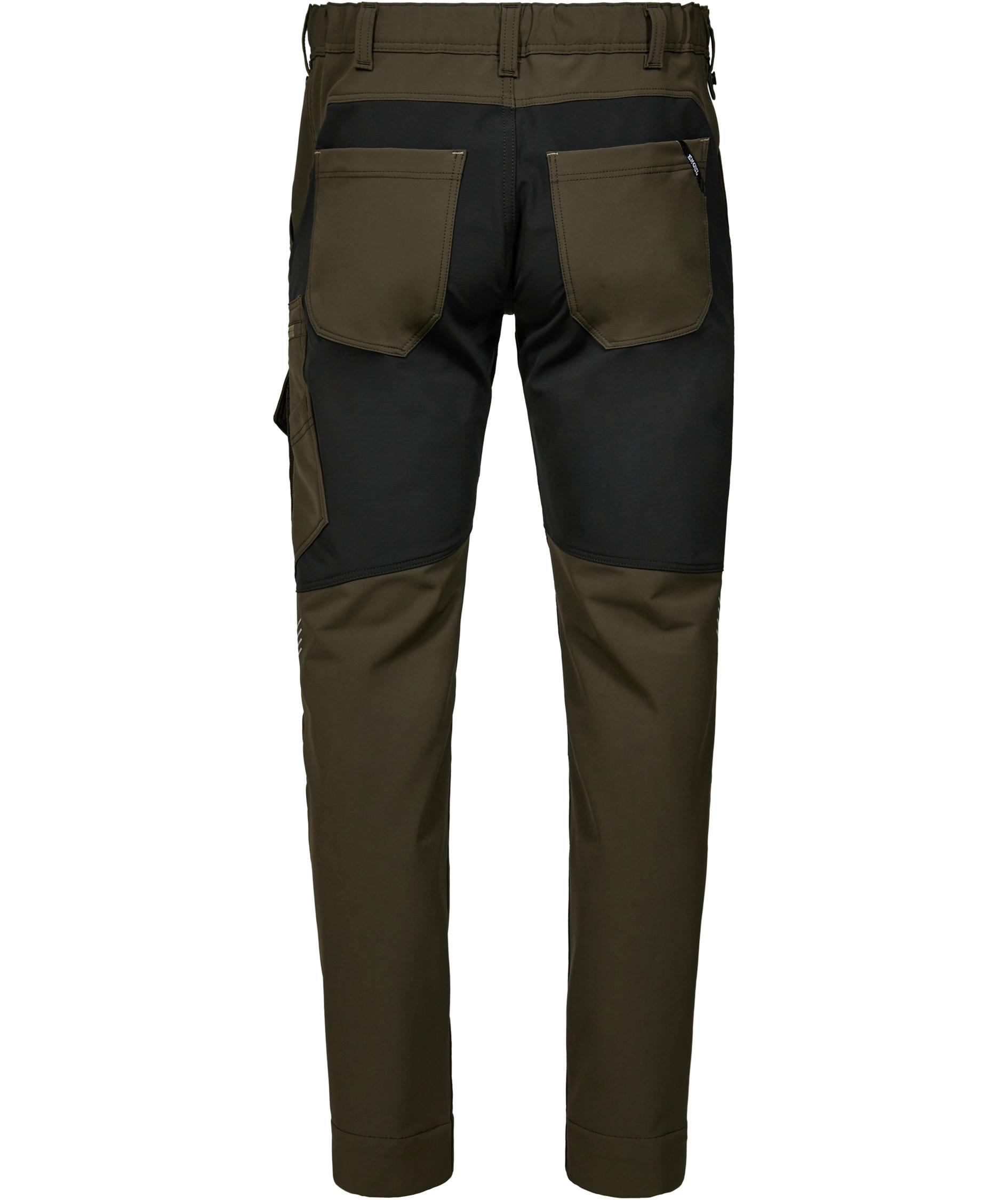 Engel Entire servicebyxa full stretch, Forest Green/Black, large image number 3