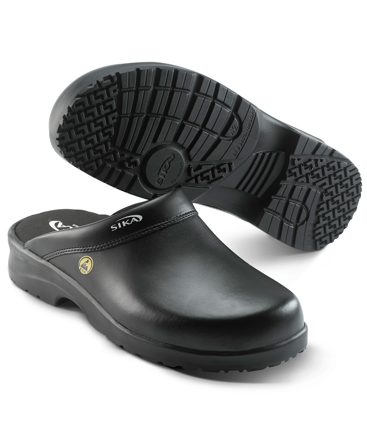 2.sortering Sika Fusion tresko uten helkappe OB, Svart, Svart, swatch