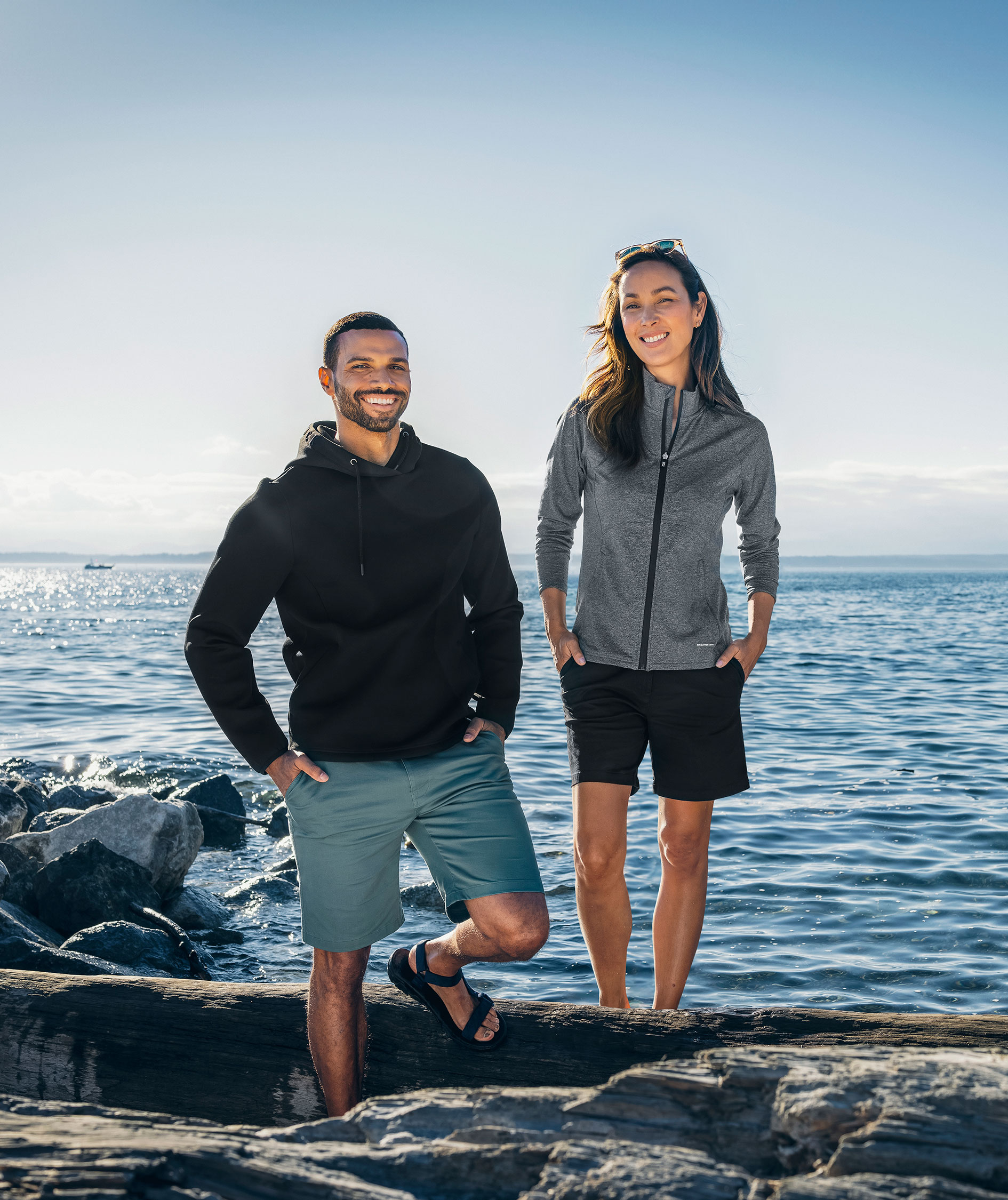 Cutter & Buck Edgemont dameshorts, Black