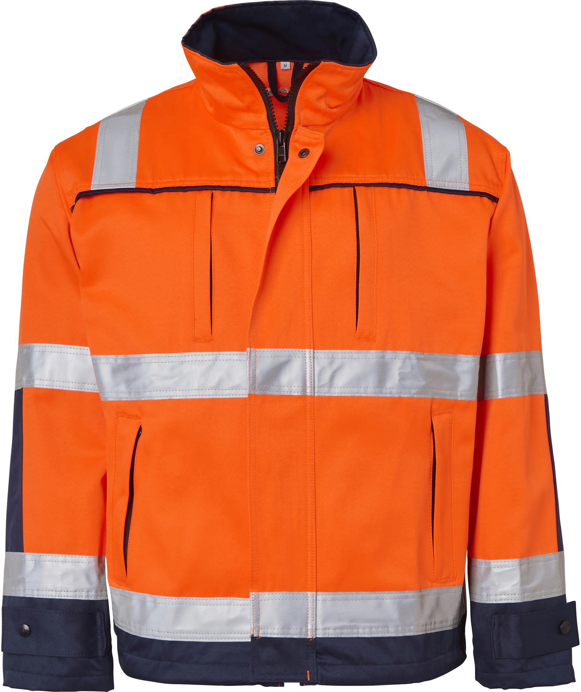 Top Swede work jacket 3816, Hi-Vis Orange/Navy, Hi-Vis Orange/Navy, swatch