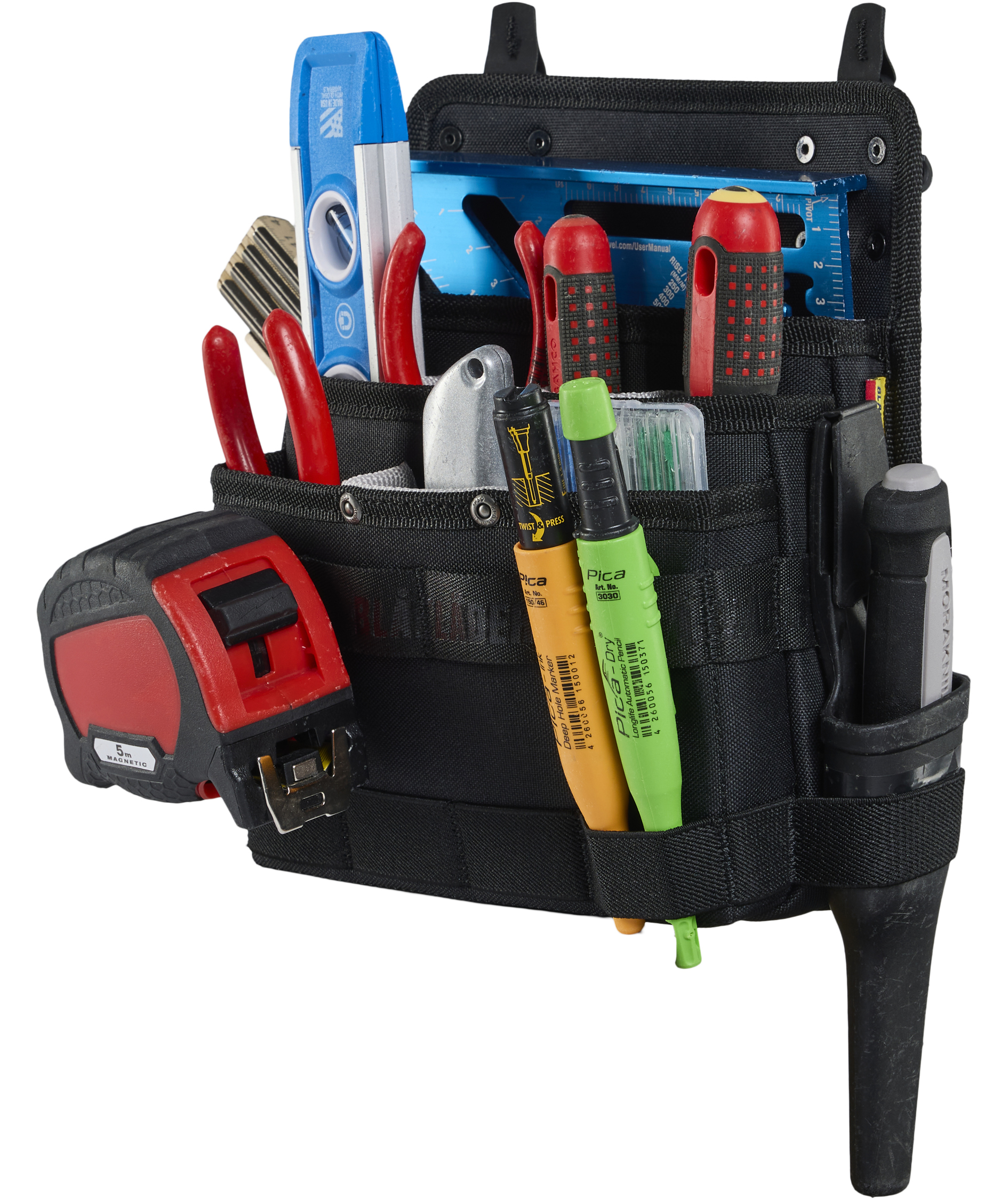 Bl&aring;kl&auml;der ToolRig&trade; t&oslash;mrer h&aelig;ngelomme, Sort, Sort, large image number 1