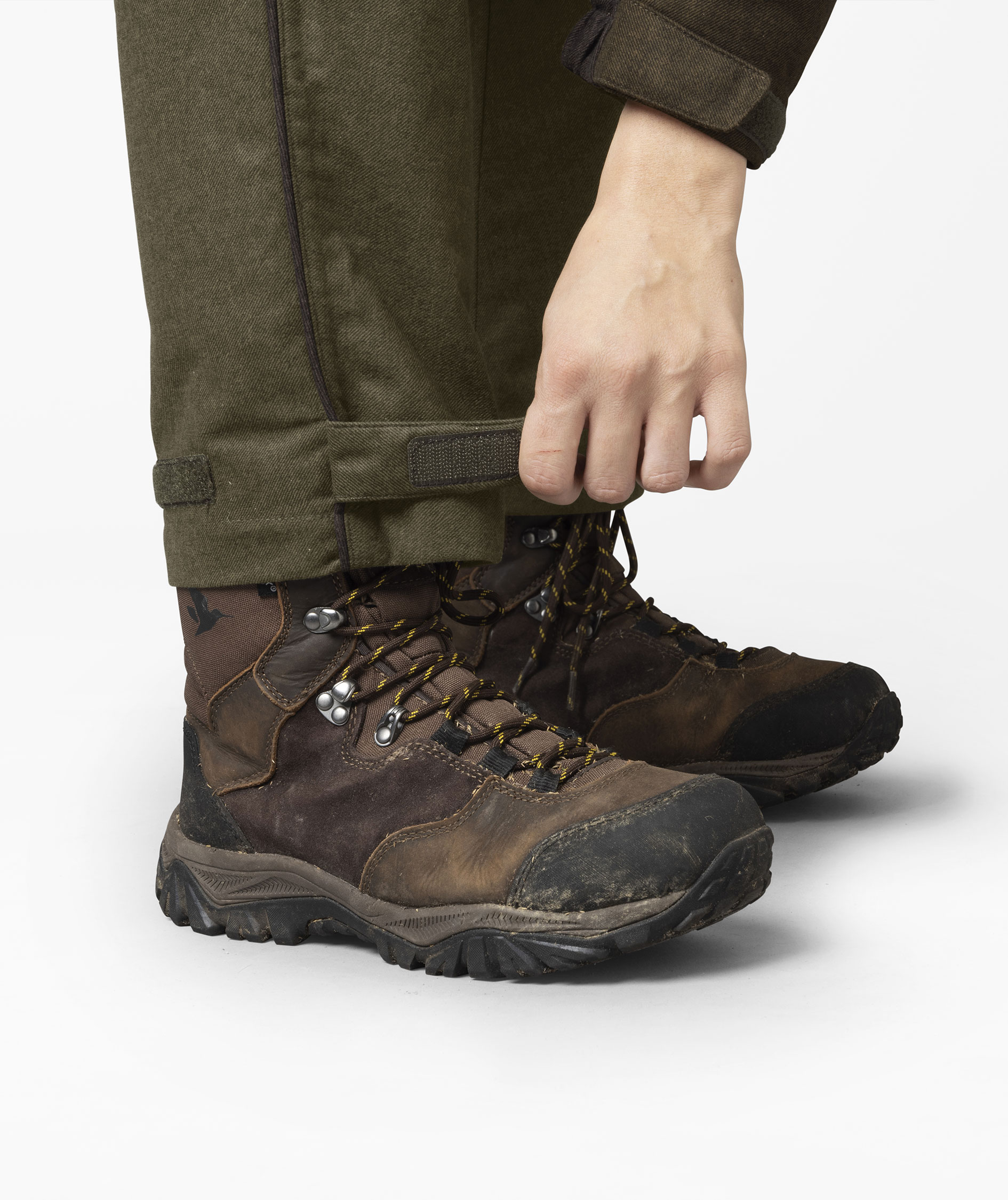 Seeland Avail Aya insulated women's trousers, Pine Green/Demitasse Brown, large image number 5