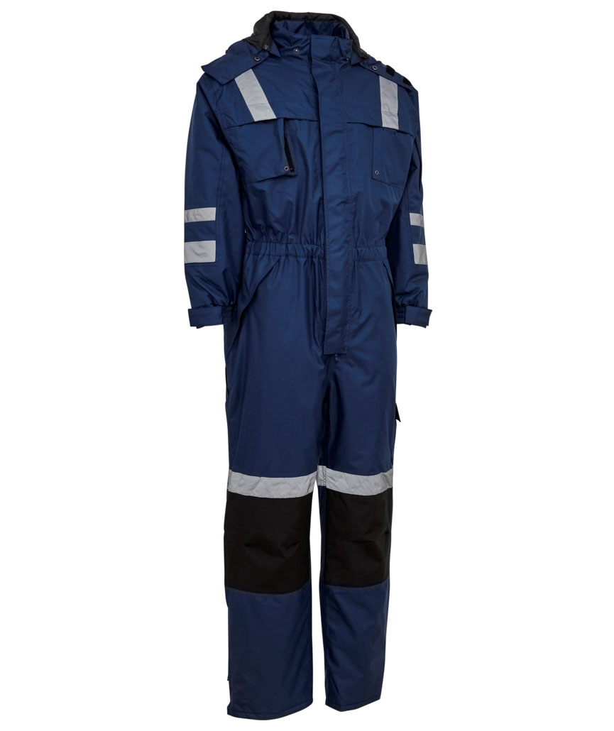 ELKA Working Xtreme termooverall, Bl&aring;/Svart