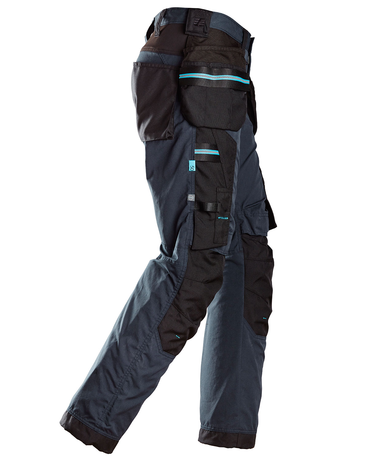 Snickers LiteWork 37.5&reg; craftsman trousers 6210, Marine Blue/Black, large image number 3