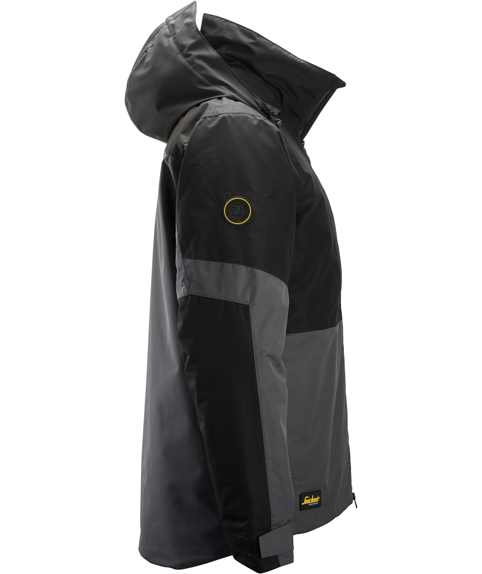 Snickers AllroundWork Winterjacke 1104, Steel Grey/Black, large image number 2