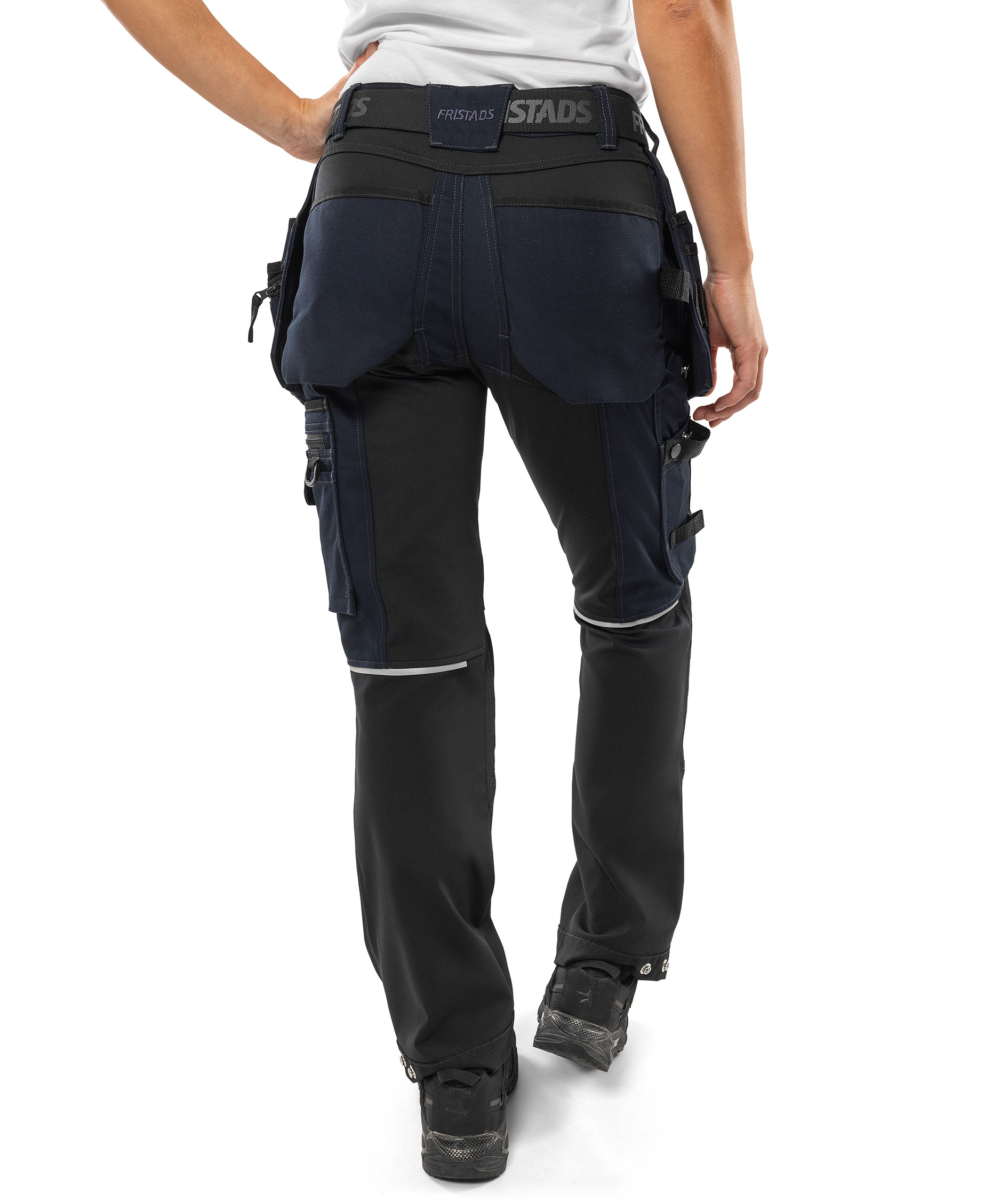 Fristads women's craftsman trousers 2533 GCYD, Marine Blue, large image number 3