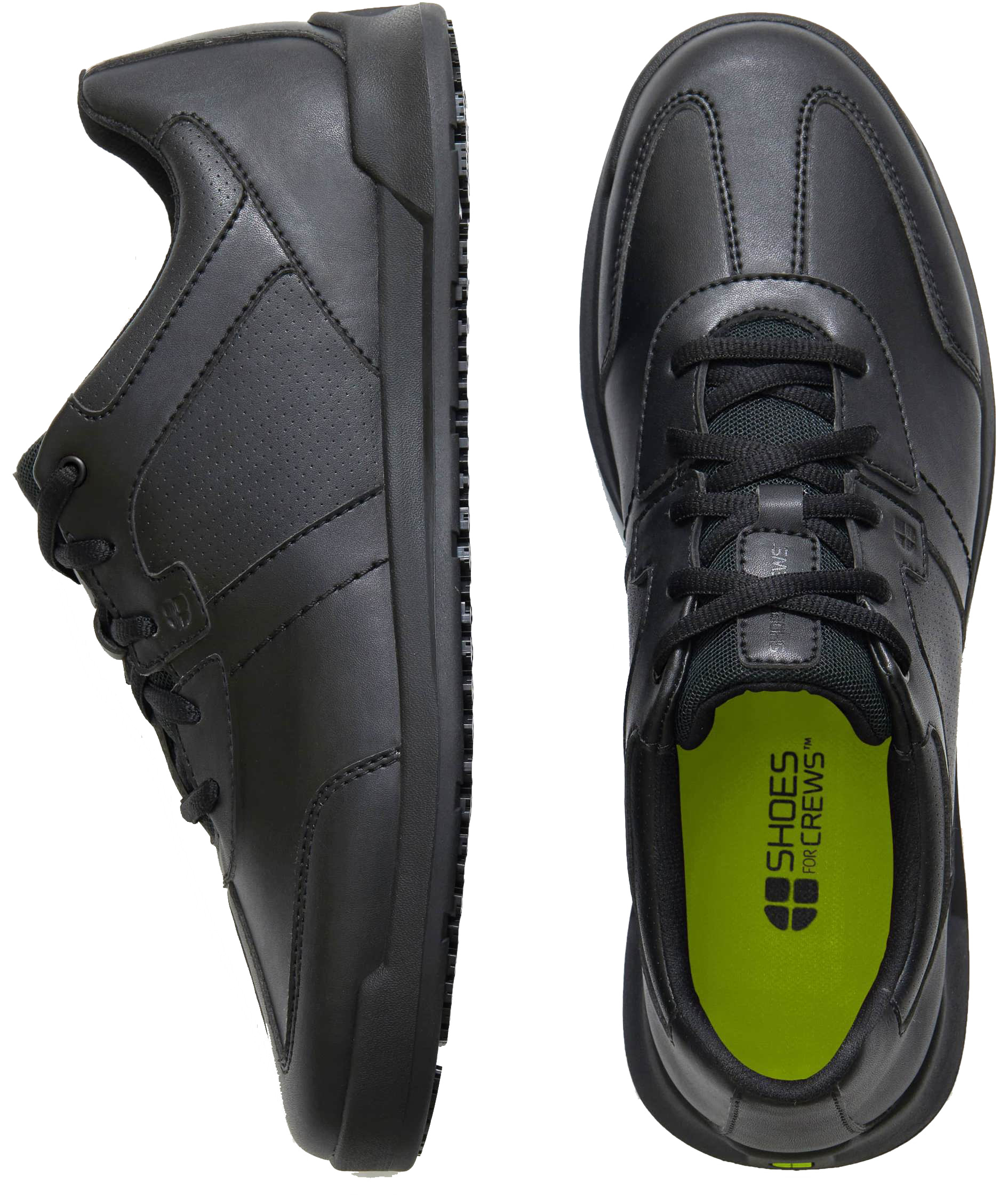 Shoes For Crews Freestyle Eco arbejdssko, Sort, large image number 2