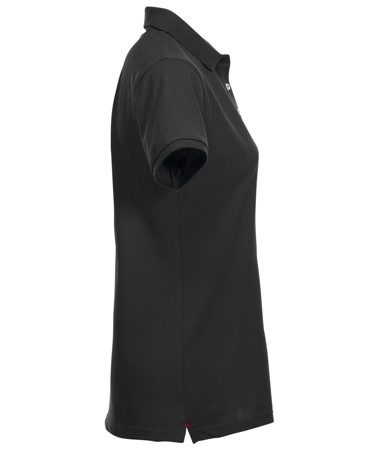 Clique Premium dame polo T-Skjorte, Svart, large image number 3