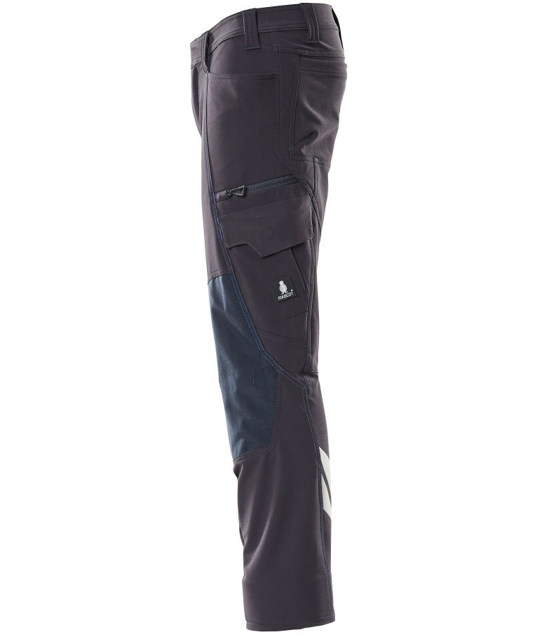 Mascot Accelerate arbejdsbukser full stretch, M&oslash;rk Marine, large image number 3