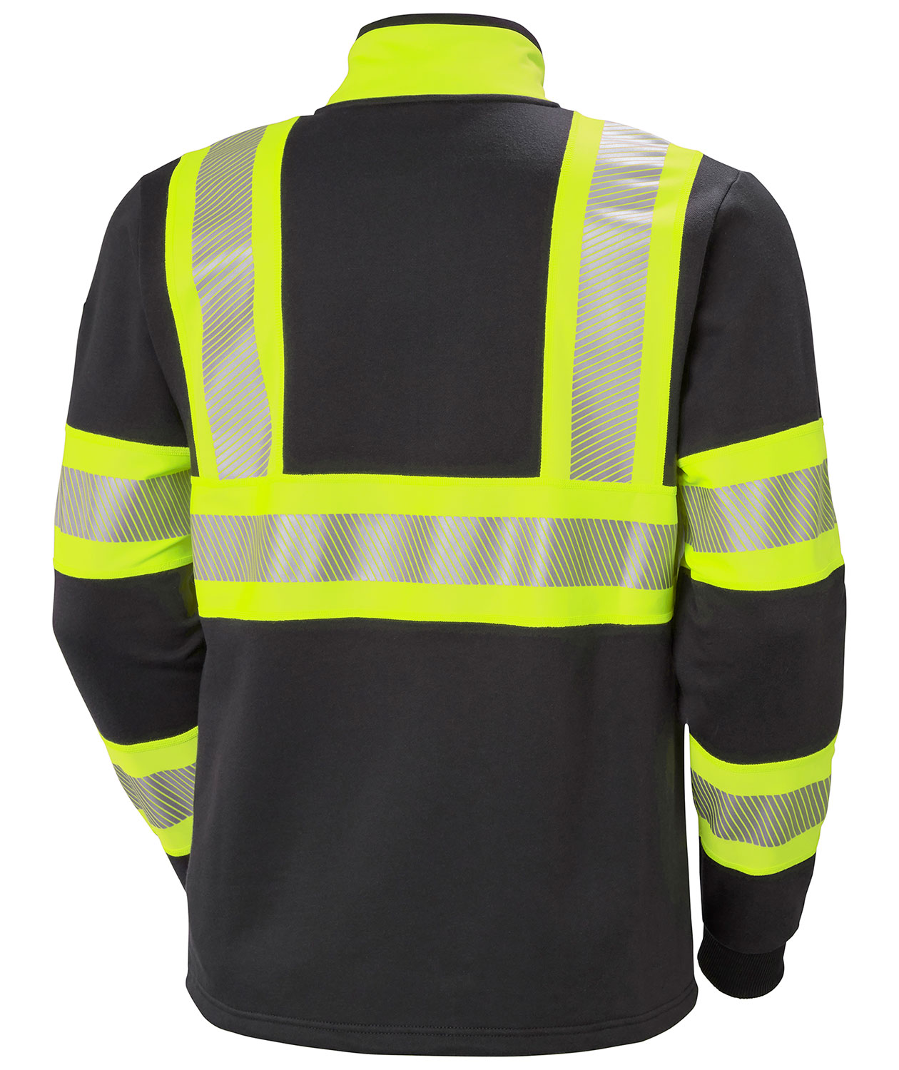 Helly Hansen ICU cardigan, Ebony/Hi-Vis Gul, large image number 2
