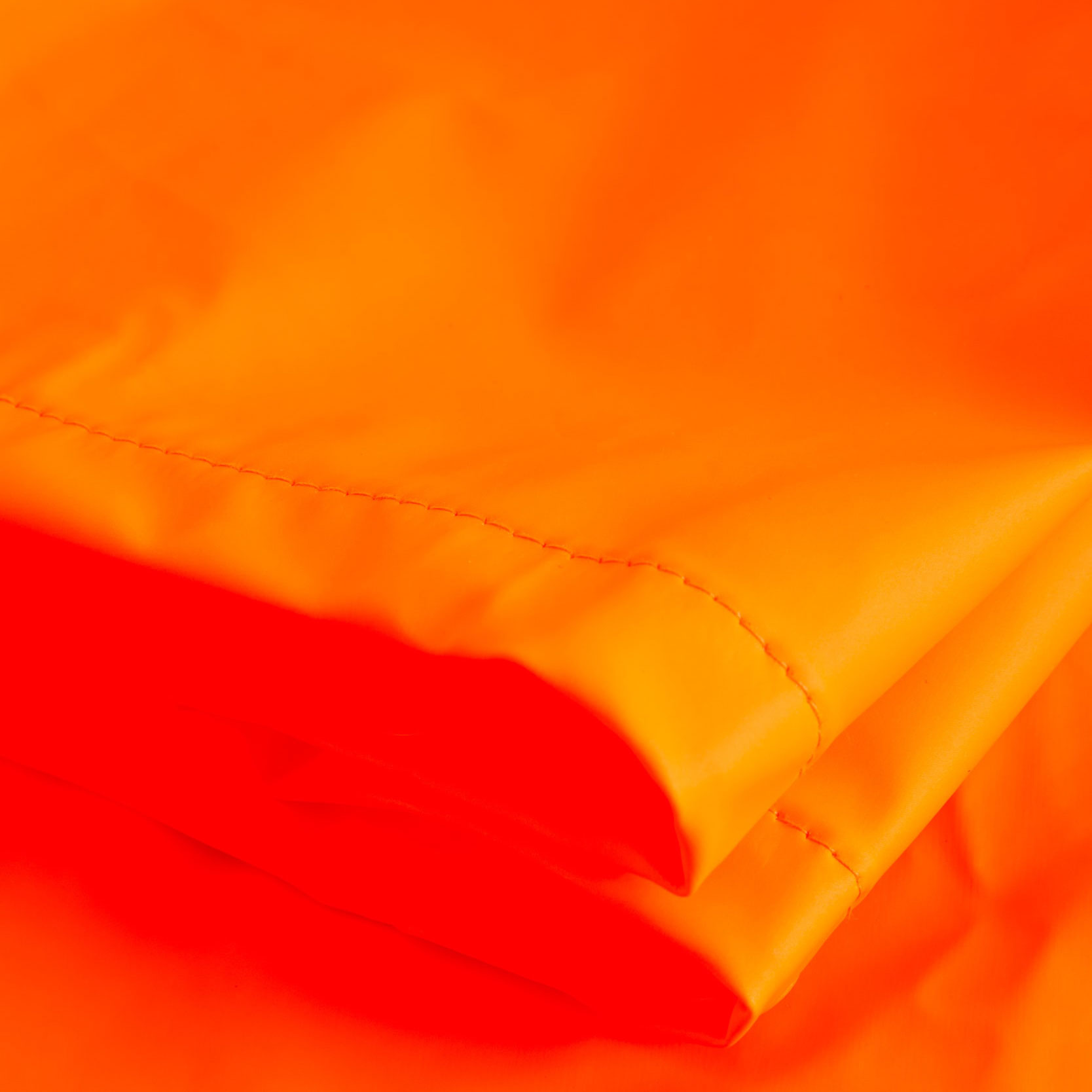 Lyngs&oslash;e Multinorm PU regnoveralls, Hi-vis Orange, large image number 3