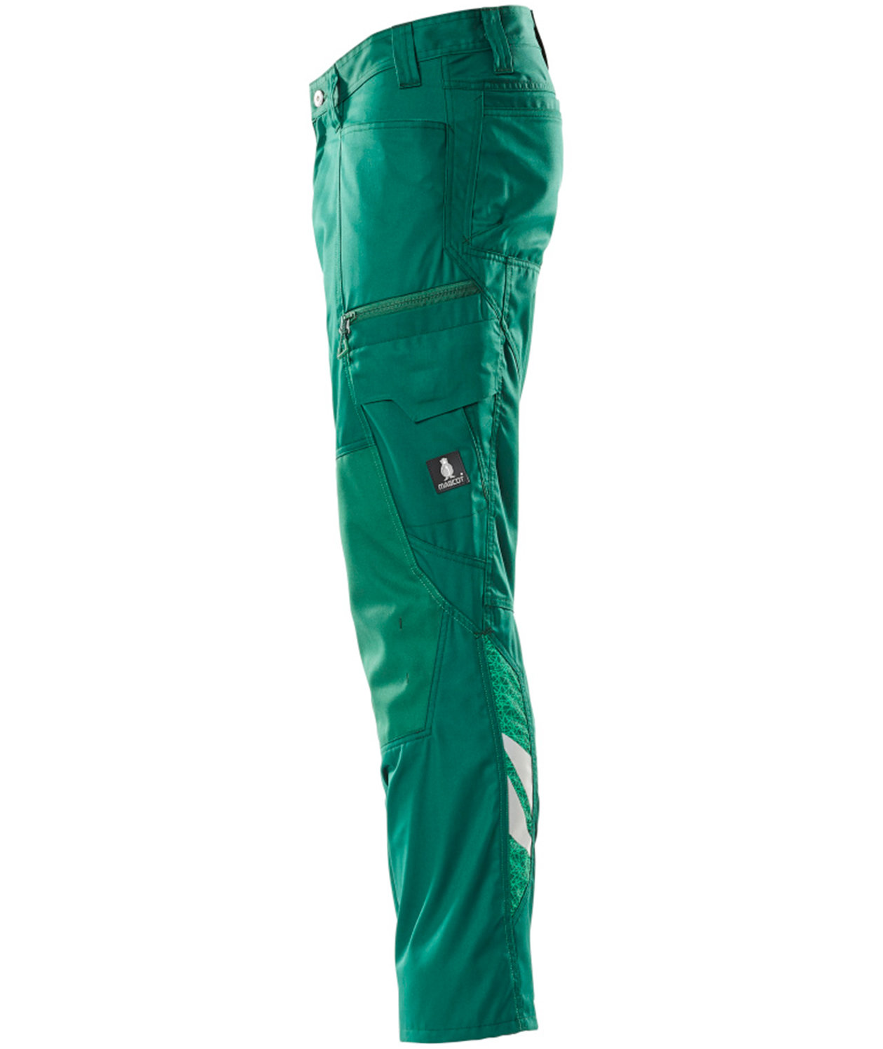 Mascot Accelerate arbejdsbukser, Gr&oslash;n, large image number 3