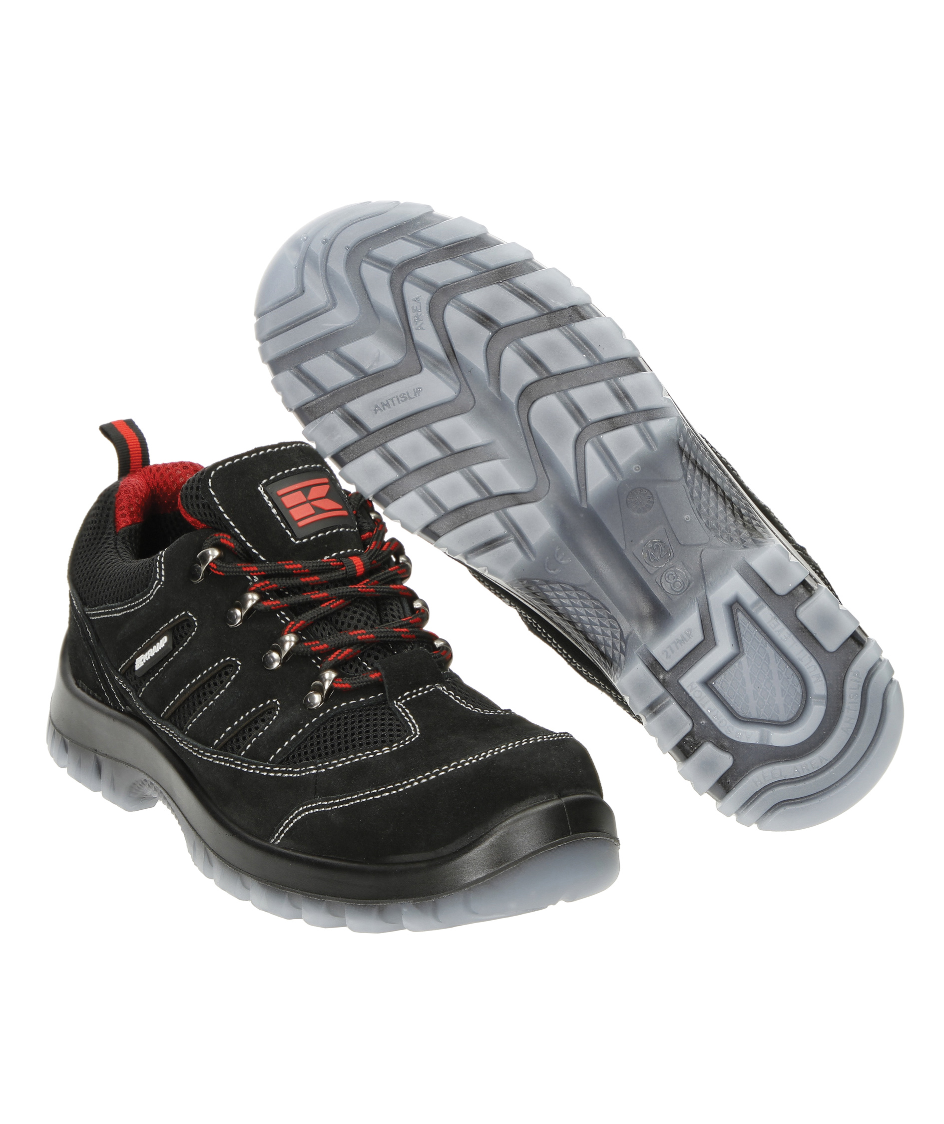 Kramp Poitiers safety shoes S1P, Black, large image number 0