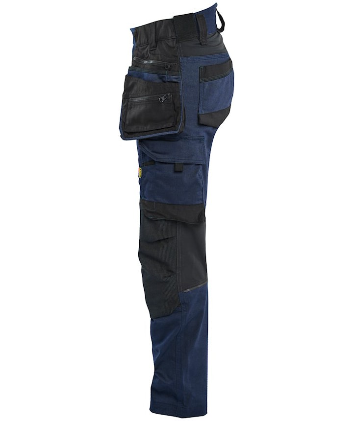 Bl&aring;kl&auml;der Striker women's craftsman trousers, Dark Marine Blue/Black, Dark Marine Blue/Black, large image number 3