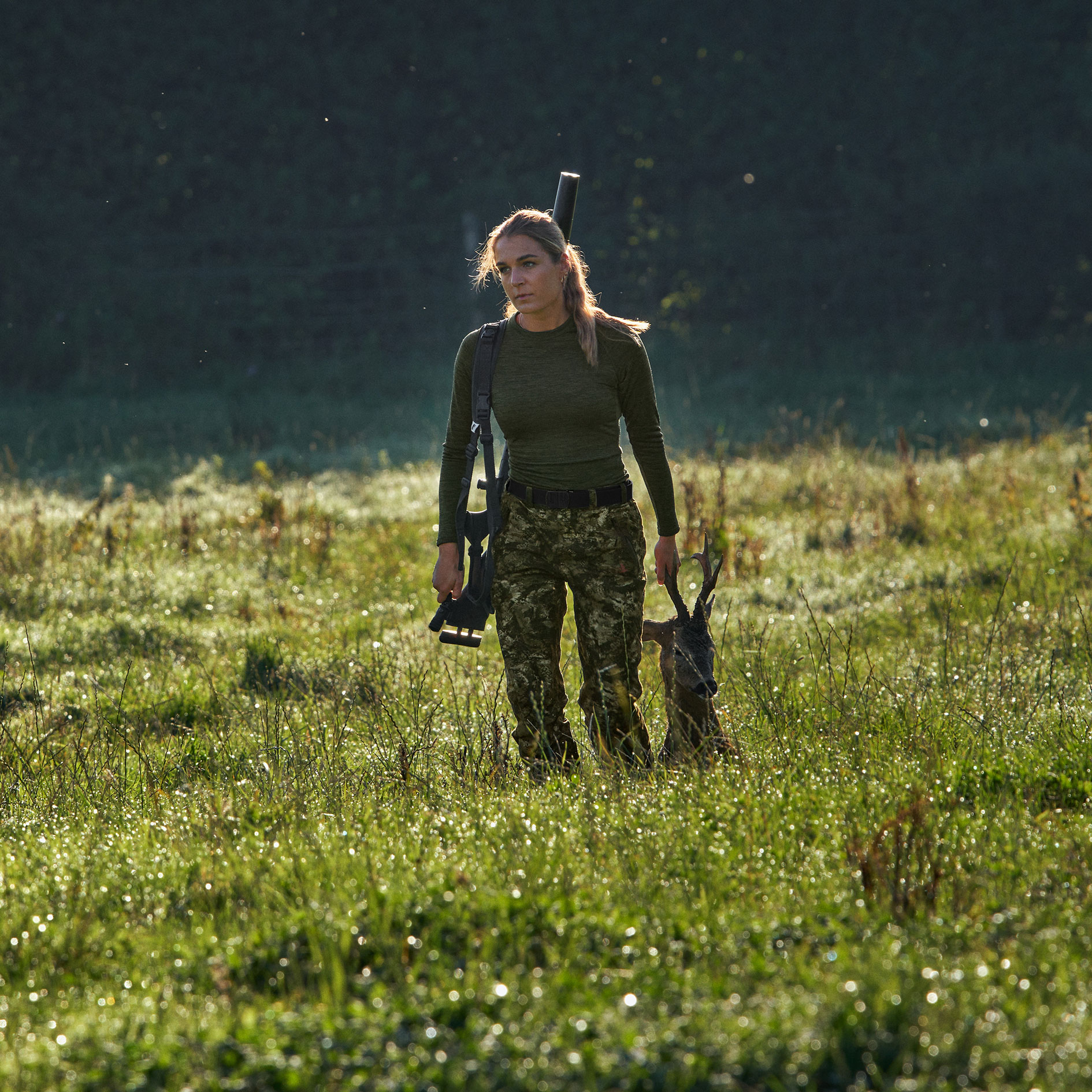 Seeland Avail Camo byxa dam, InVis MPC green, large image number 8