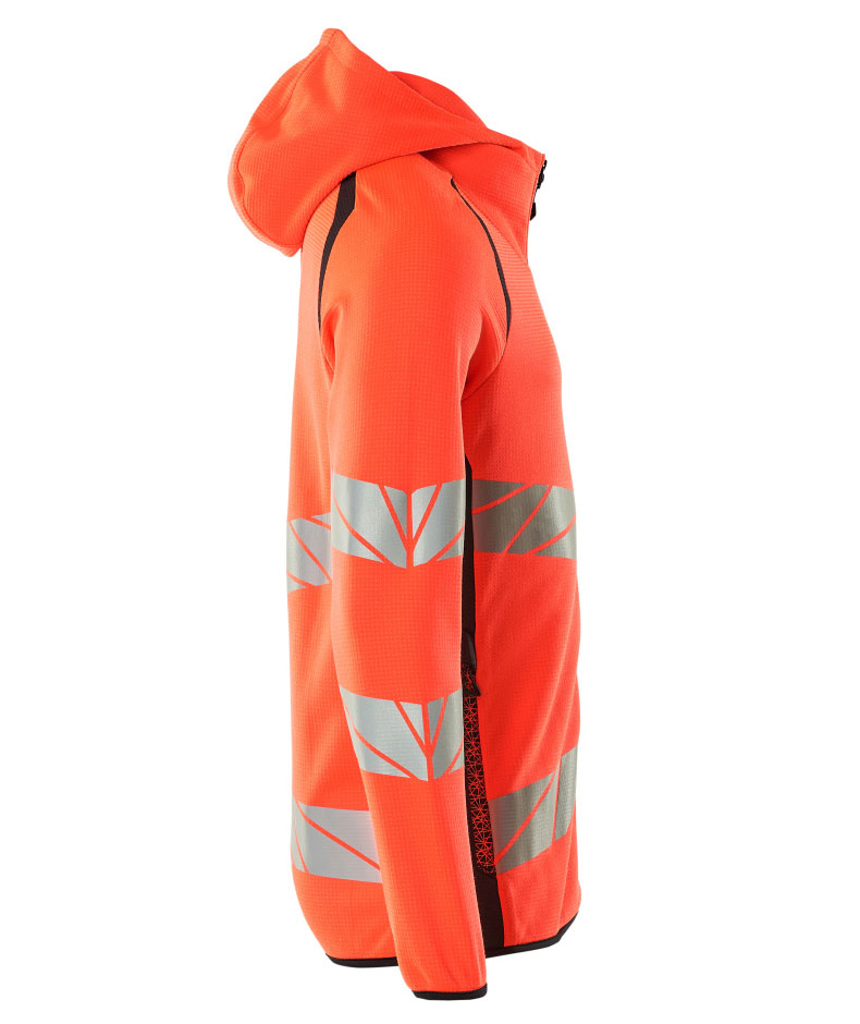 Mascot Accelerate Safe hettegenser, Hi-Vis R&oslash;d/M&oslash;rk Marine, large image number 2