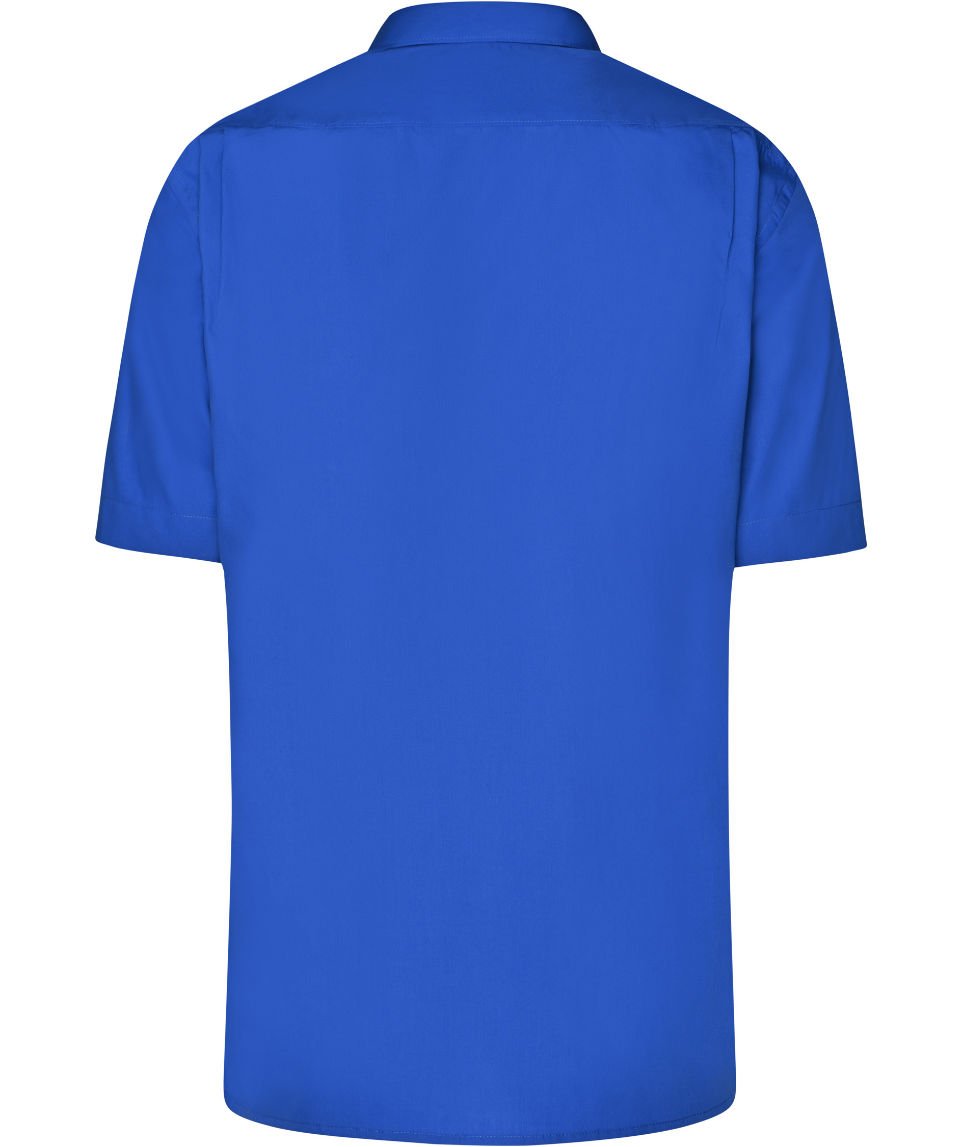 James & Nicholson classic fit kort&auml;rmad skjorta, Kungsbl&aring;